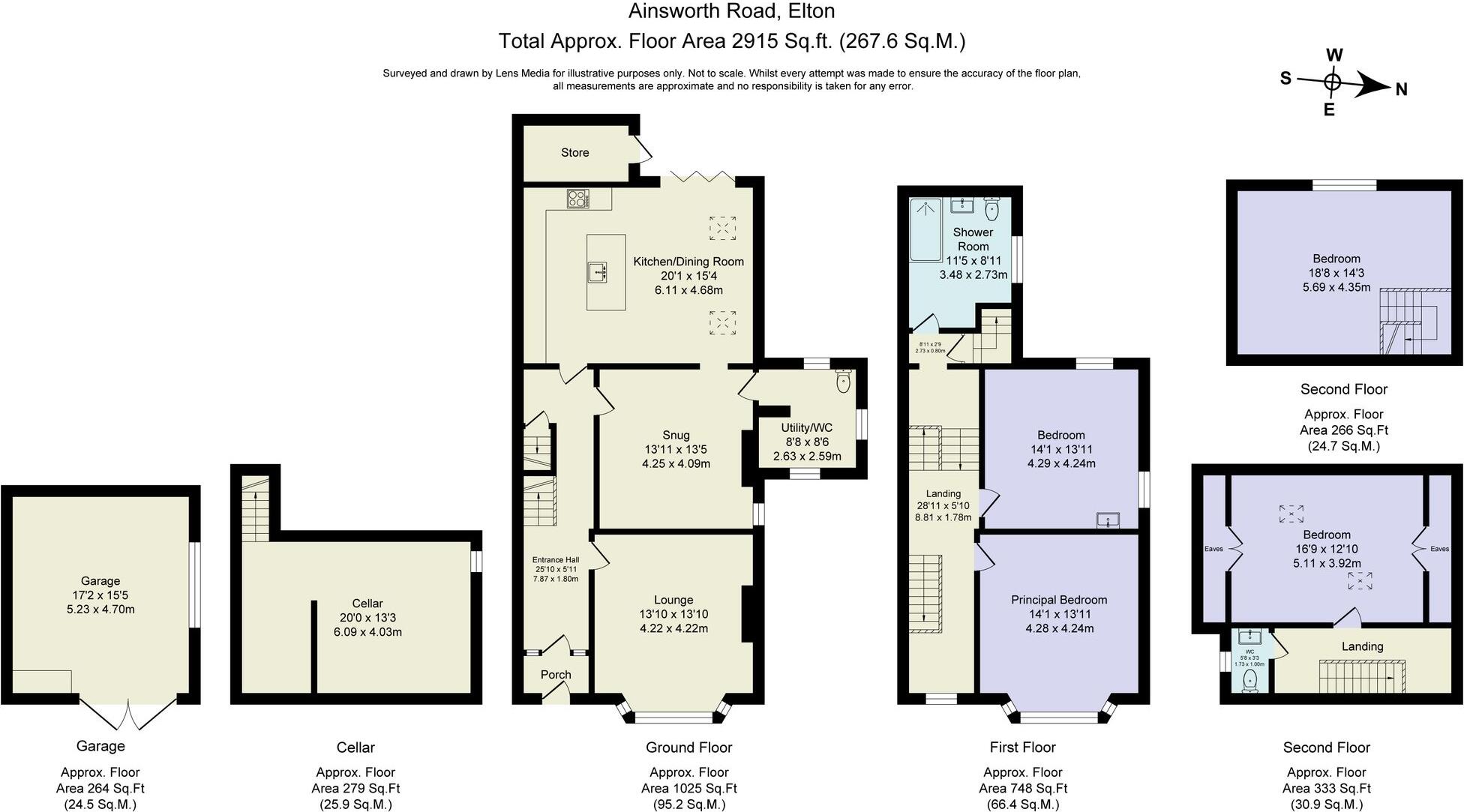 Ainsworth Road, Elton floorplan