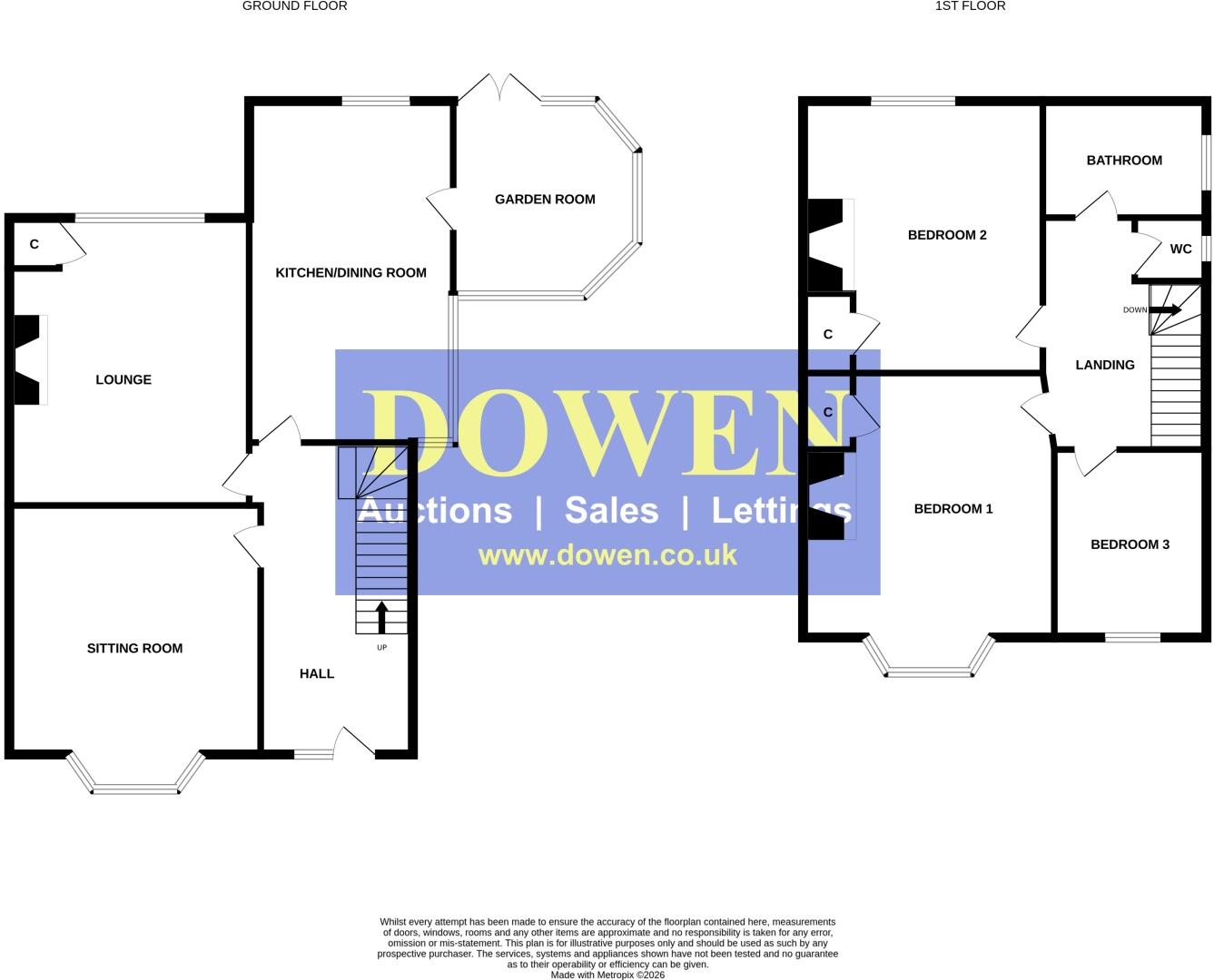 Cleveland Avenue, Bishop Auckland, County Durham, DL14 floorplan