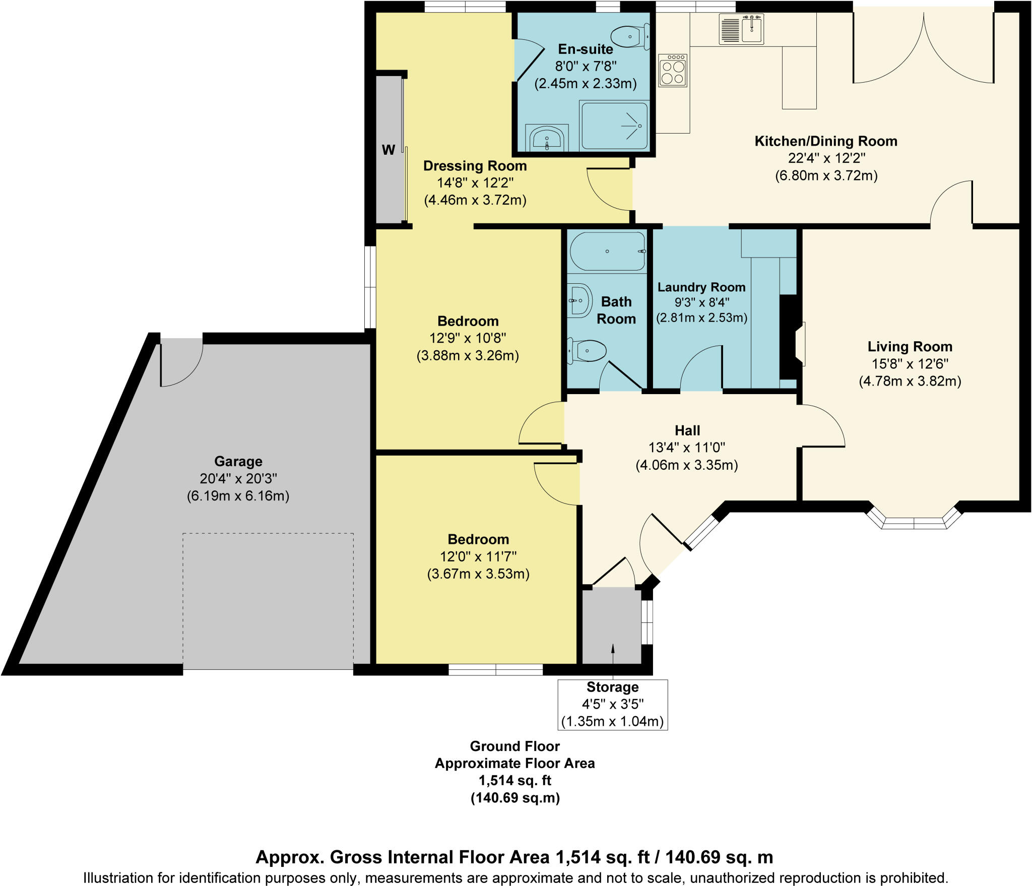 Rest Harrow, Stoney Lane, East Ardsley floorplan