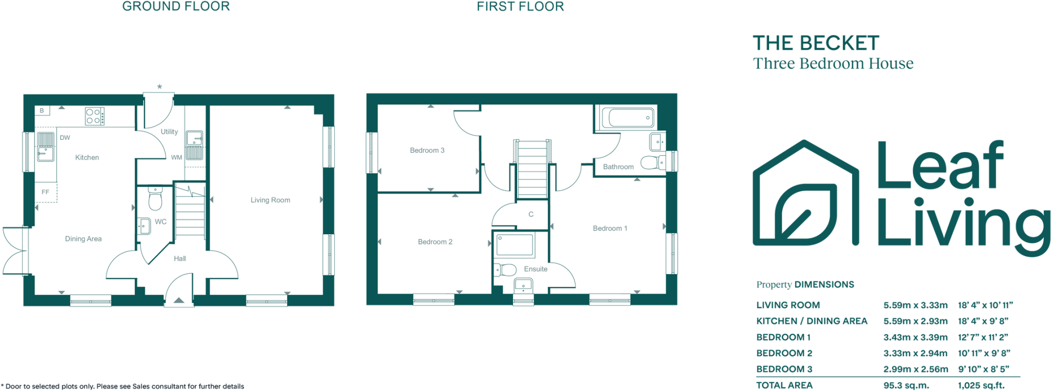 Leaf Living at Bucklers Park, Crowthorne floorplan
