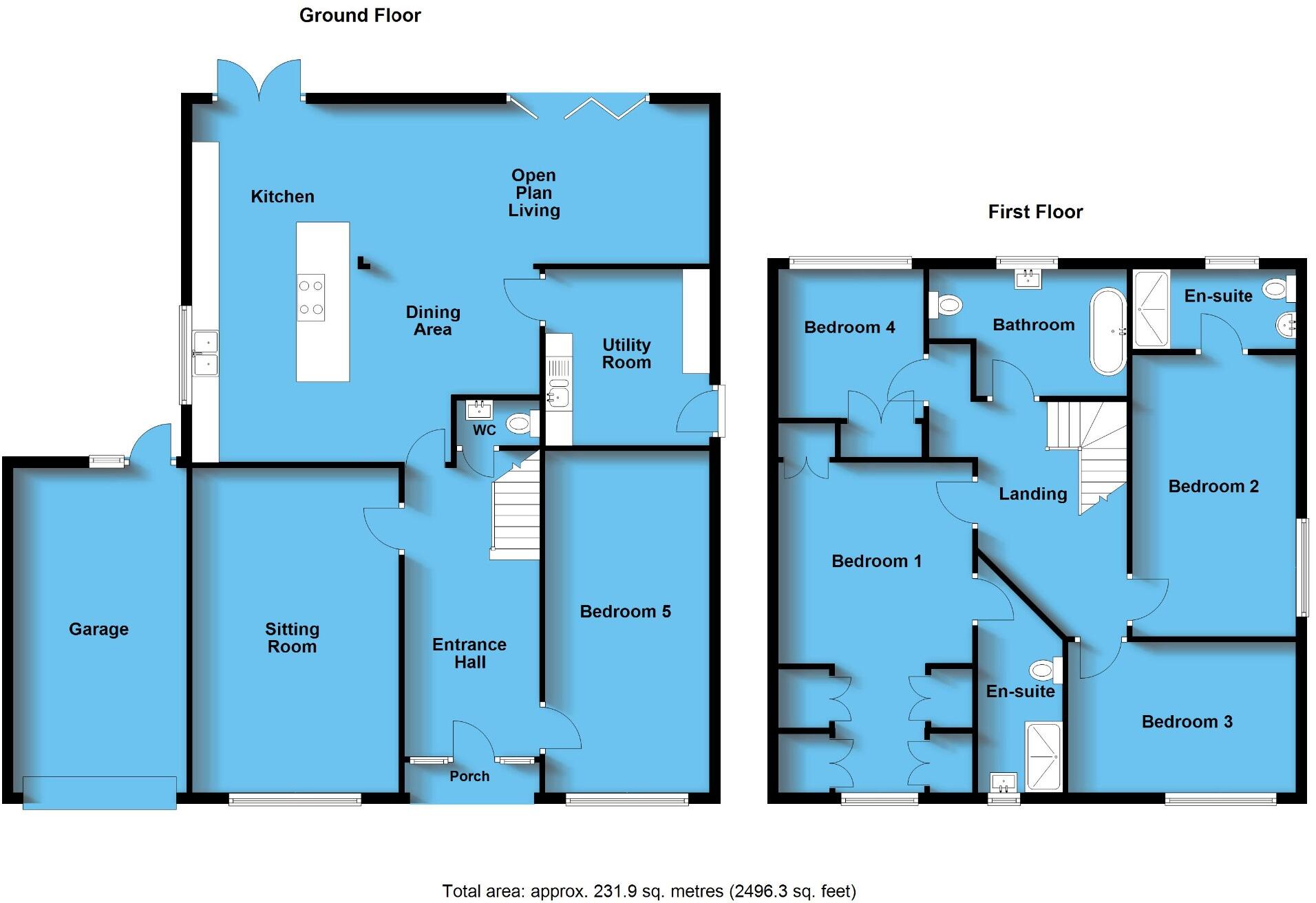Lache Lane, Chester floorplan