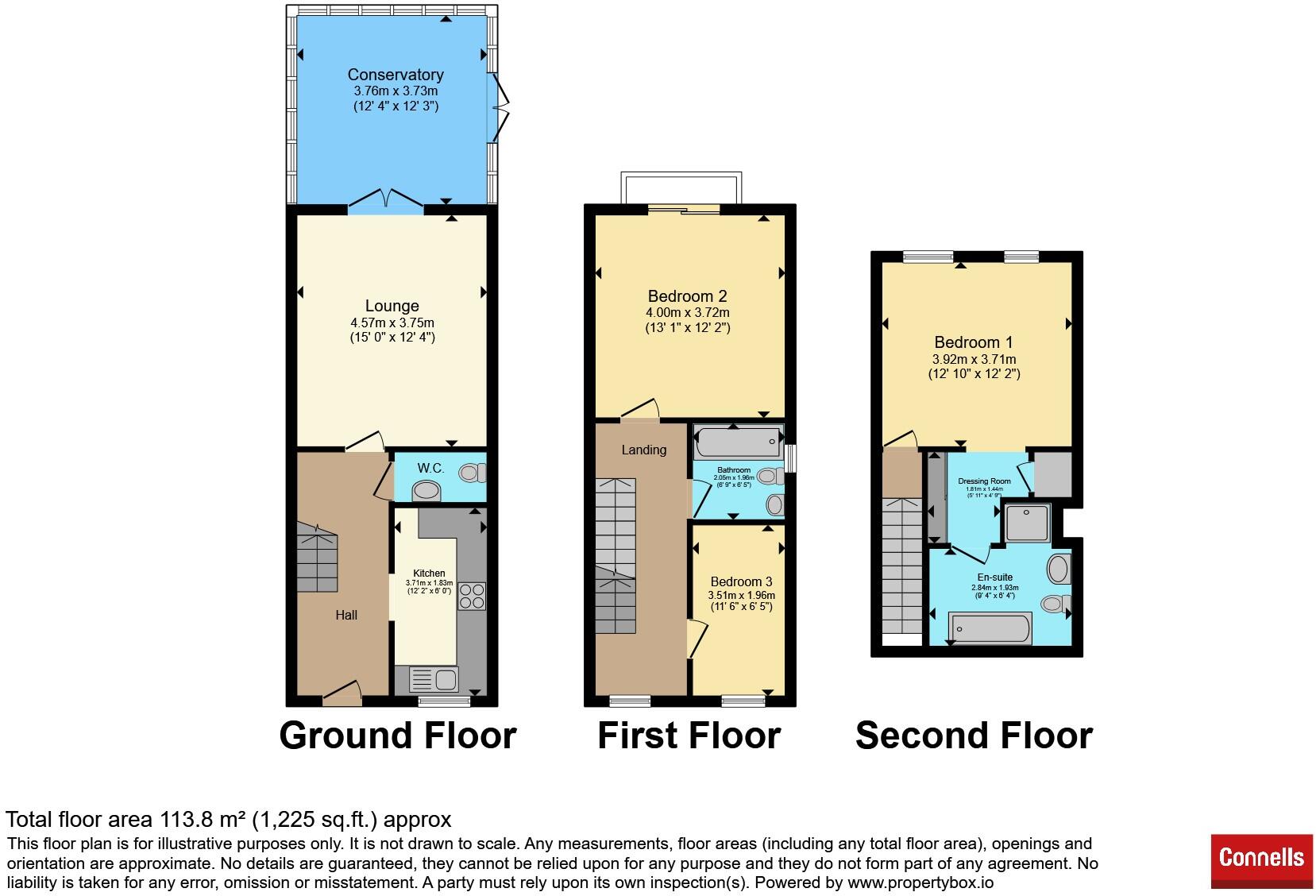 Turners Gardens, Wootton, Northampton floorplan