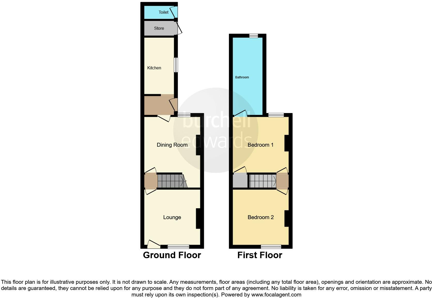Frances Street, Brinsley, NOTTINGHAM floorplan