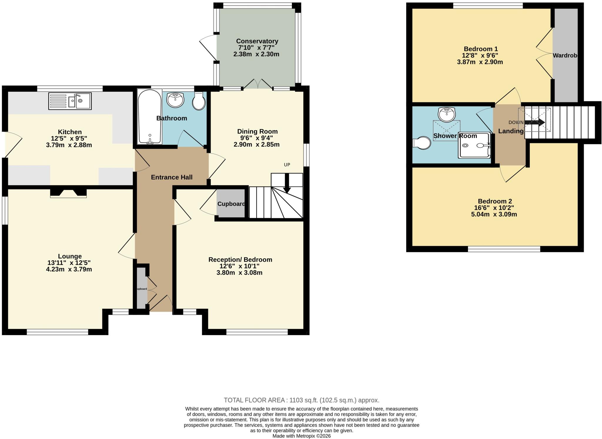Seaton Close, Highcliffe, Christchurch, Dorset, BH23 floorplan
