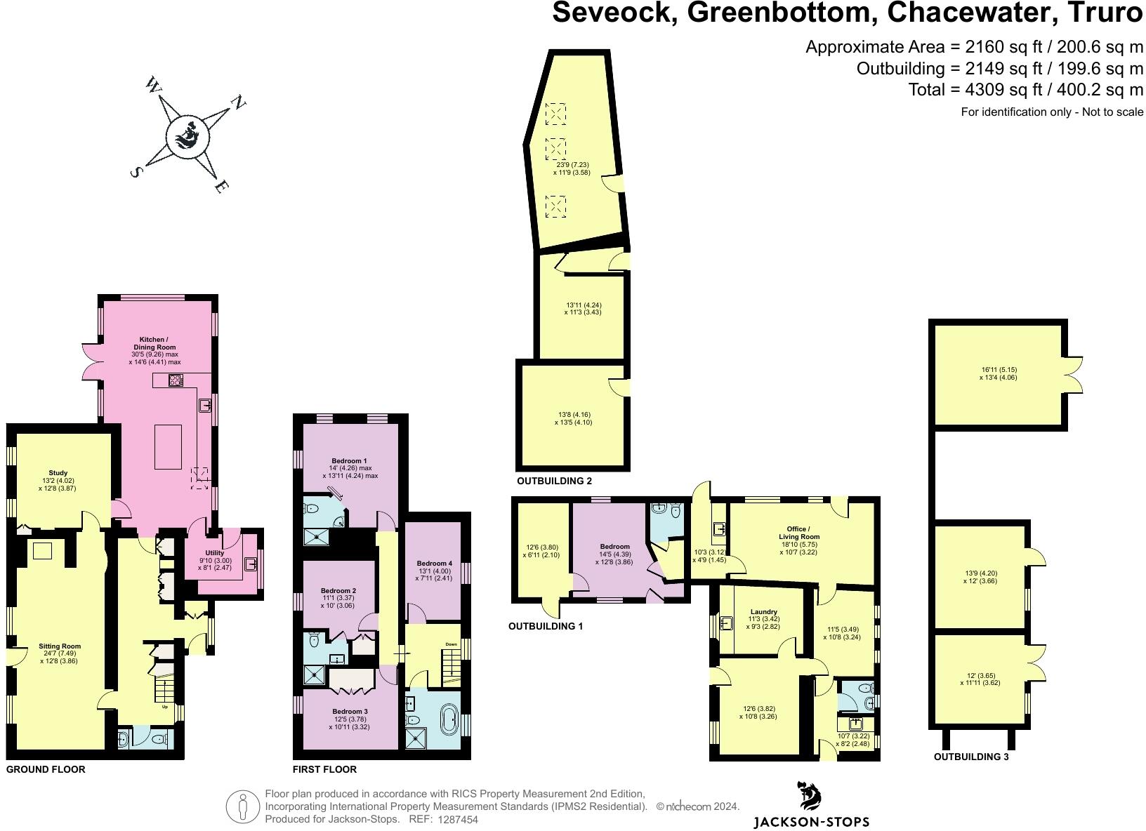 Greenbottom, Chacewater, Truro, Cornwall, TR4 floorplan
