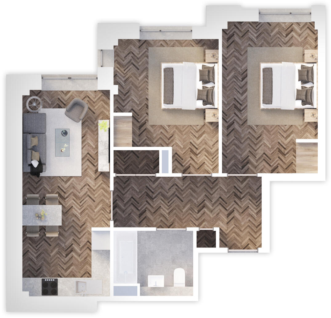 BMV London Investment – 5% Rental Yields | Hands Off Investment Opportunity floorplan
