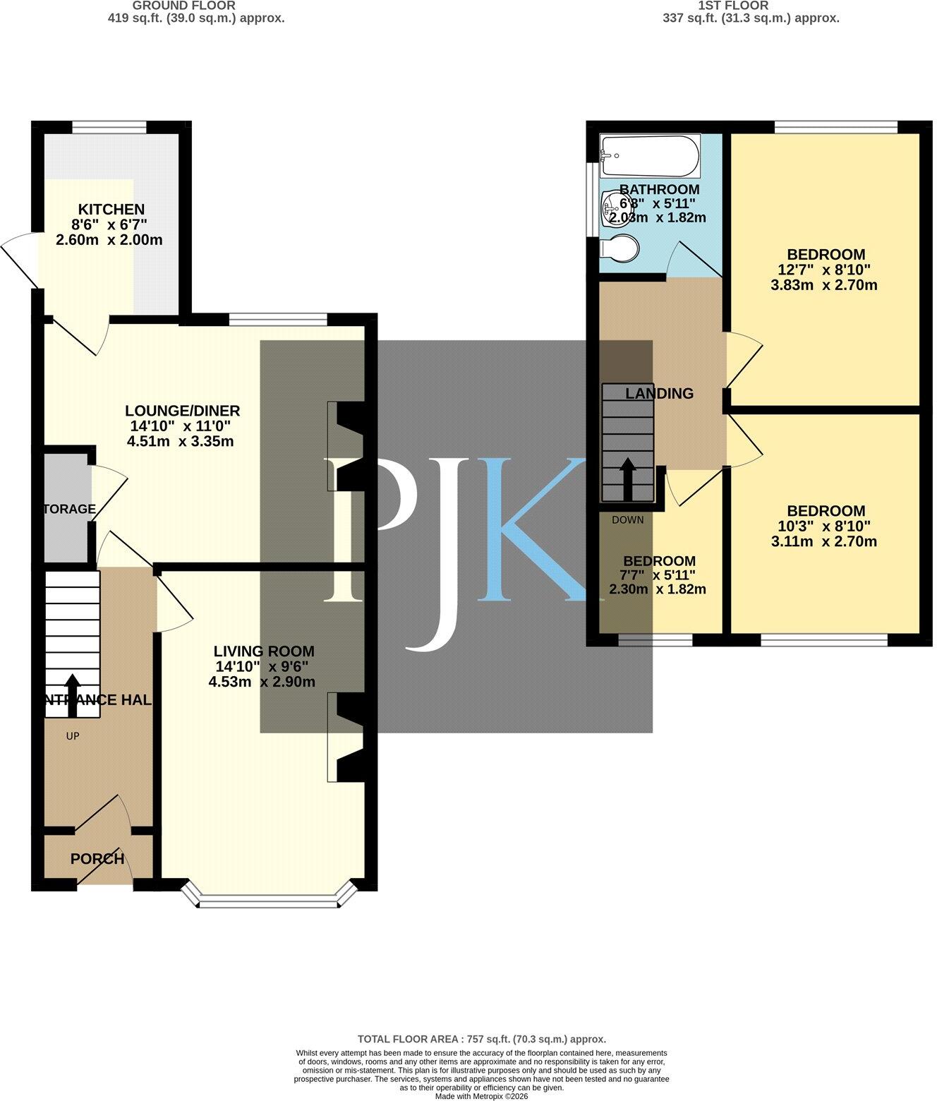 Bowness Avenue, Heaton Chapel, Stockport, SK4 floorplan