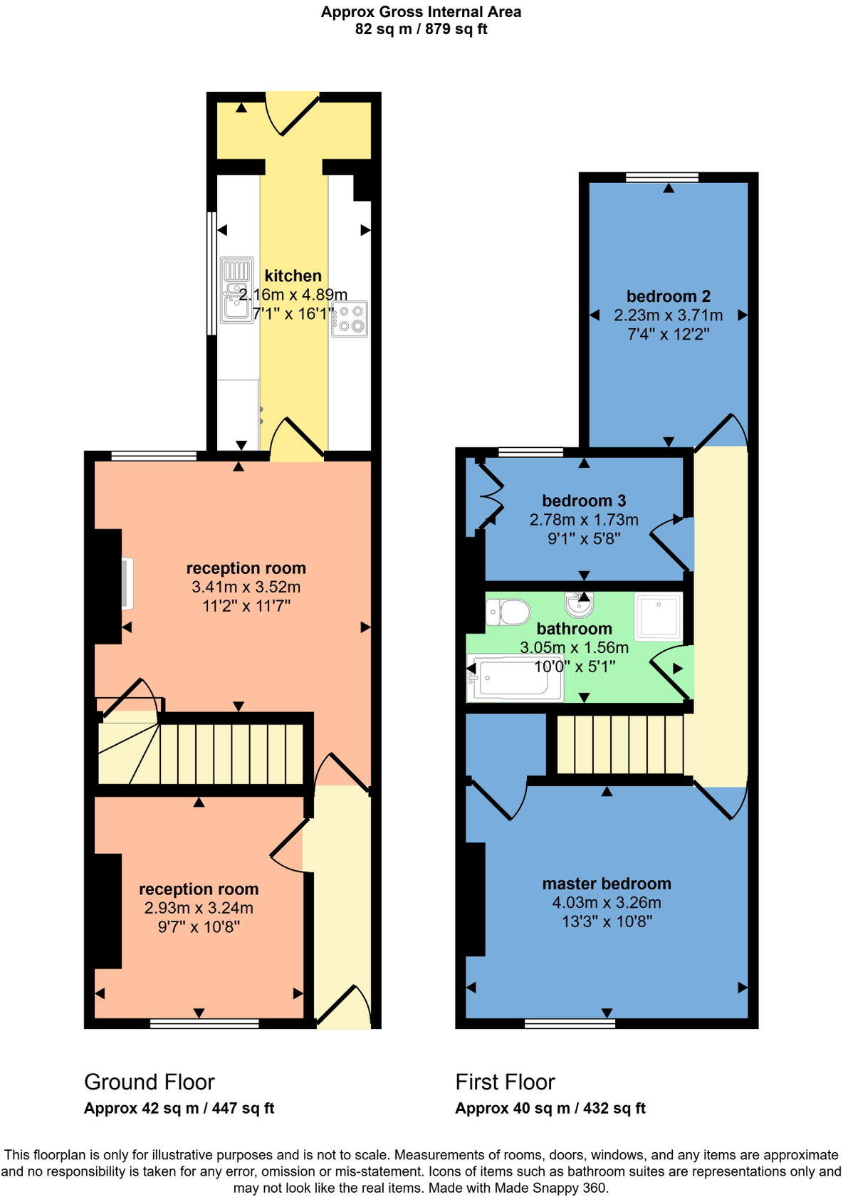 24, Grace Street, Carlisle, CA1 2AZ floorplan