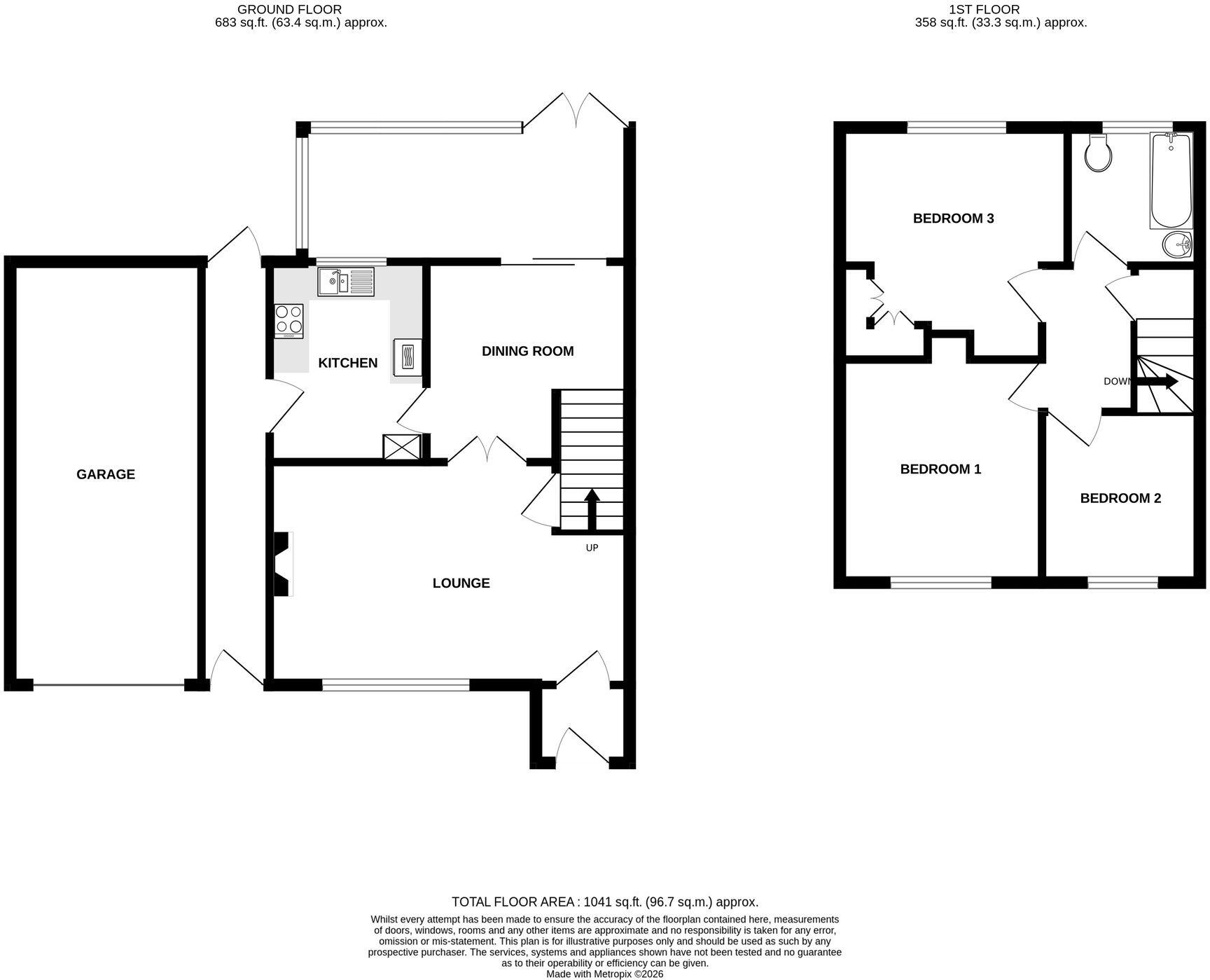 Wheatlands Road, Burton-On-Trent, DE15 floorplan