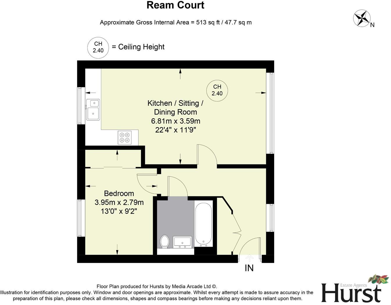 RYEMEAD BOULEVARD, HIGH WYCOMBE floorplan