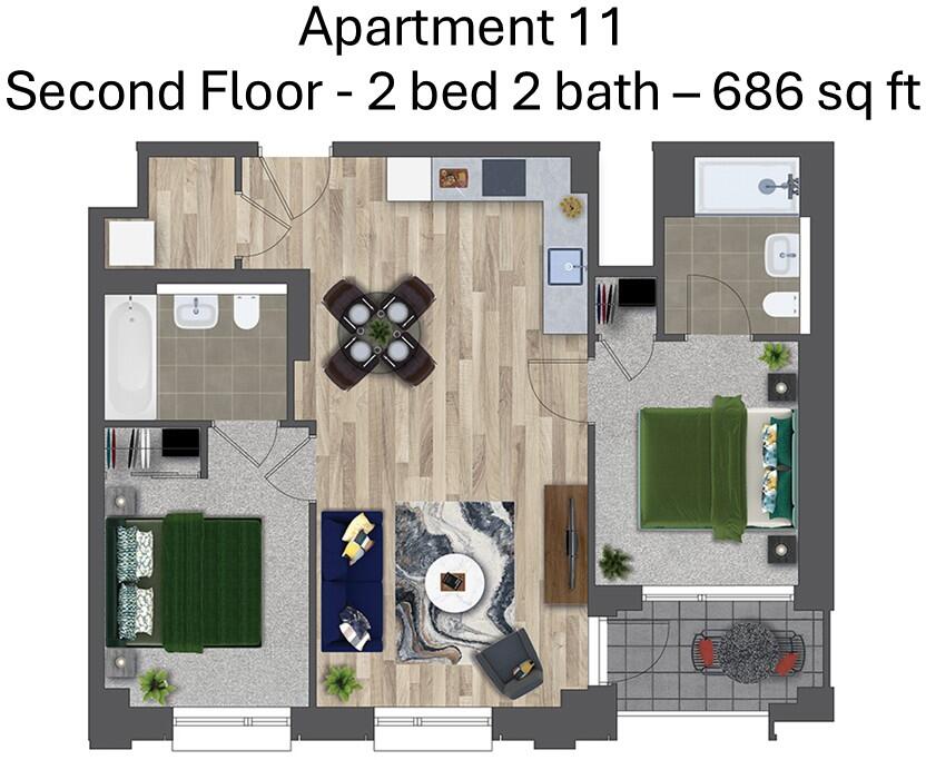 Kooky Redhill, Marketfield Road, Redhill, Surrey floorplan