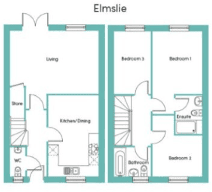 Moorland Rise, Darwen, BB3 floorplan
