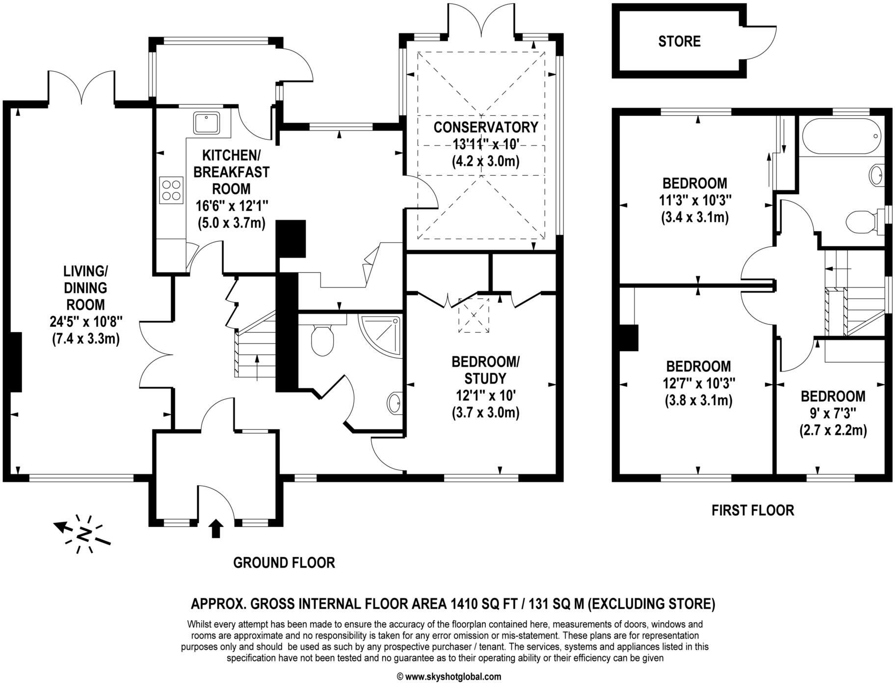 Keats Way, Crowthorne floorplan