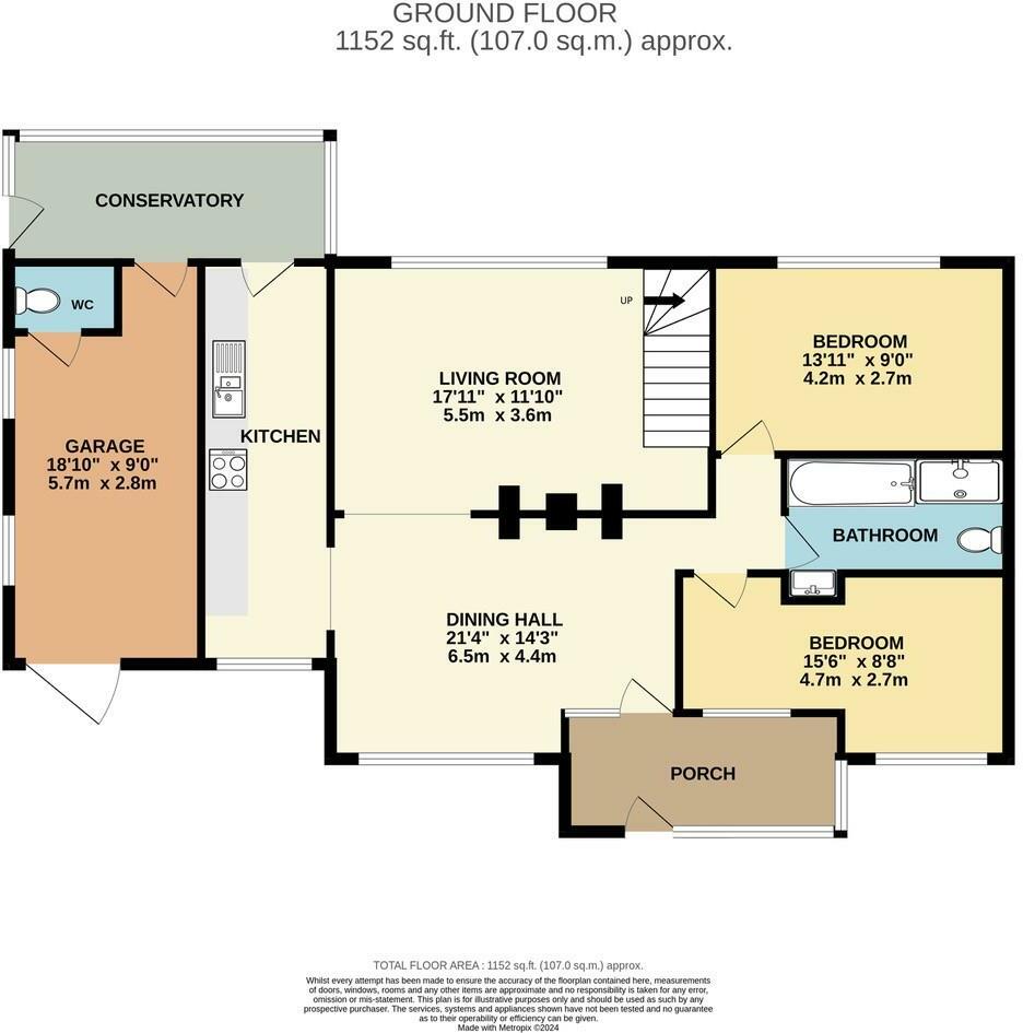 Montford Bridge, Shrewsbury floorplan