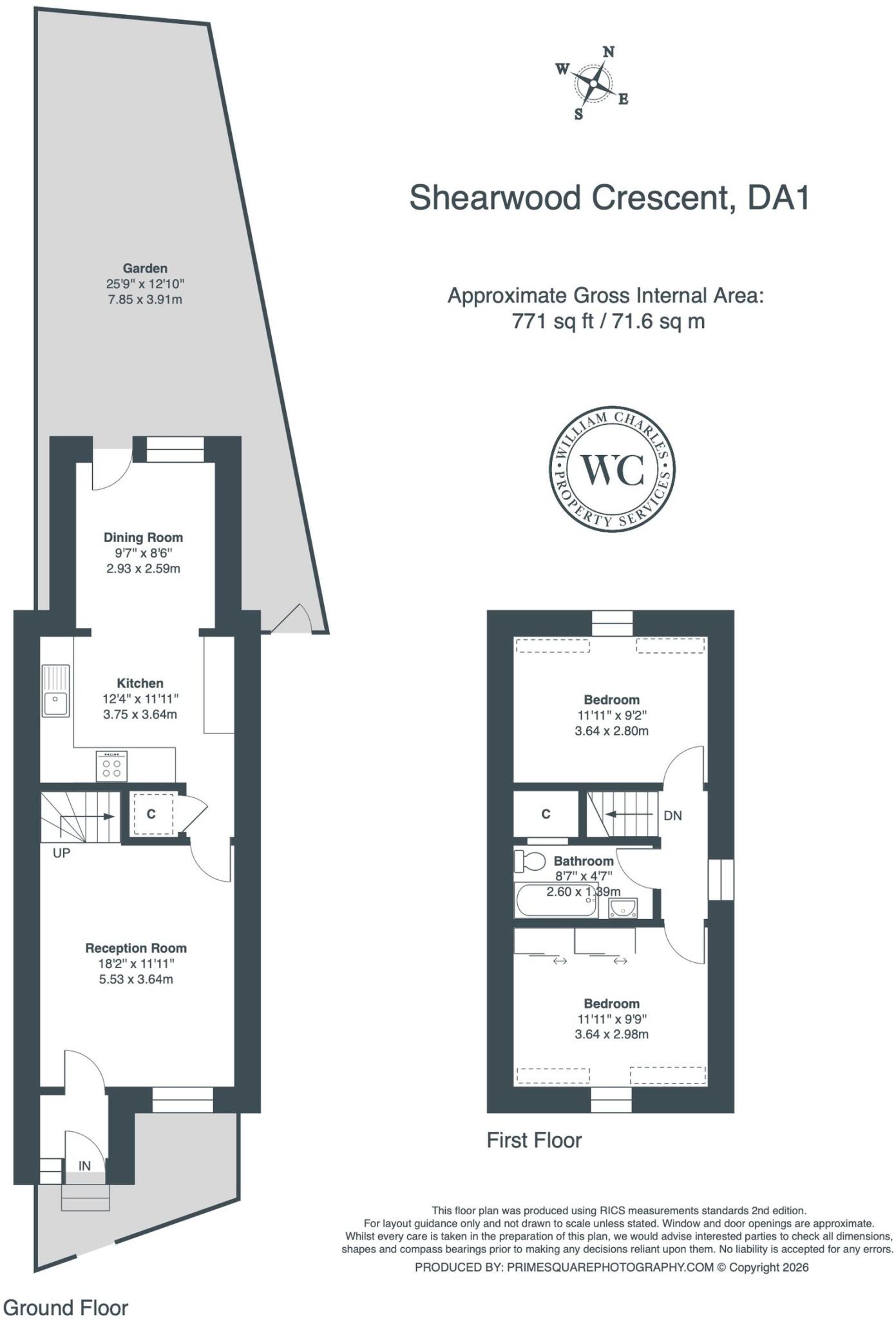Shearwood Crescent, Crayford, DA1 floorplan