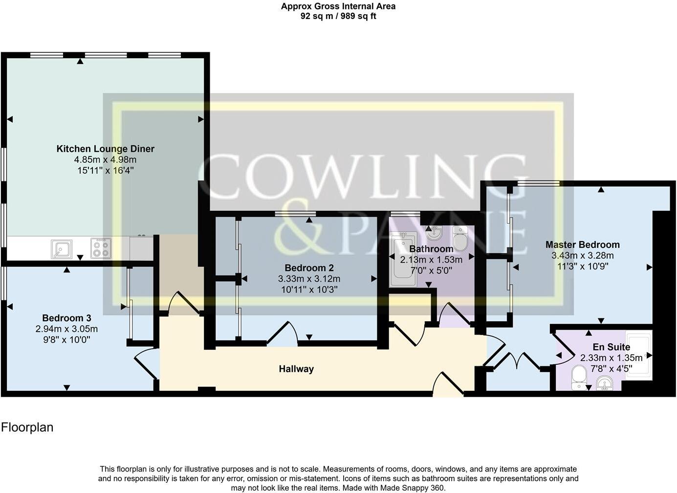 St. Lukes Way, Runwell, Wickford floorplan