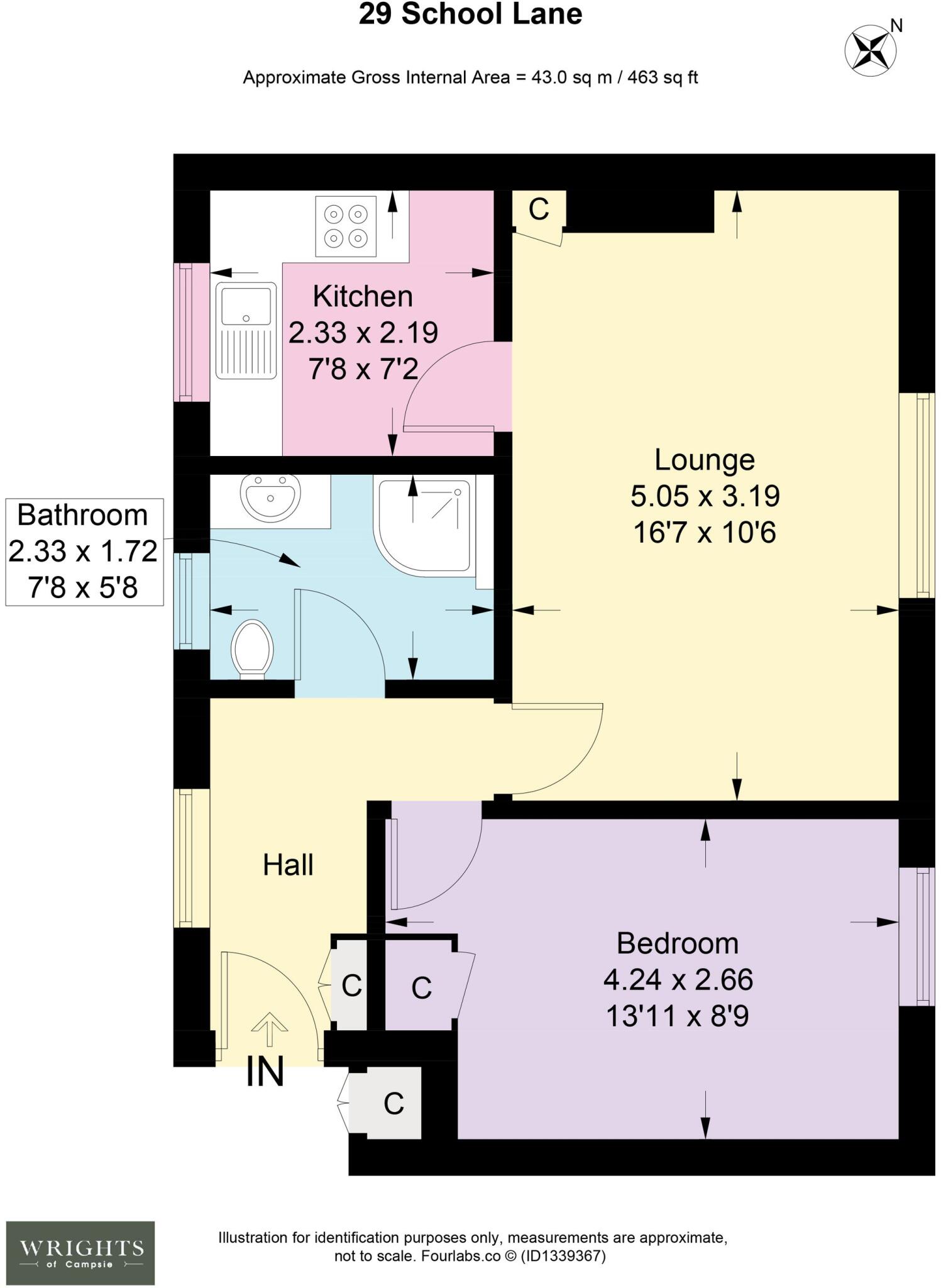 School Lane, Lennoxtown, G66 floorplan