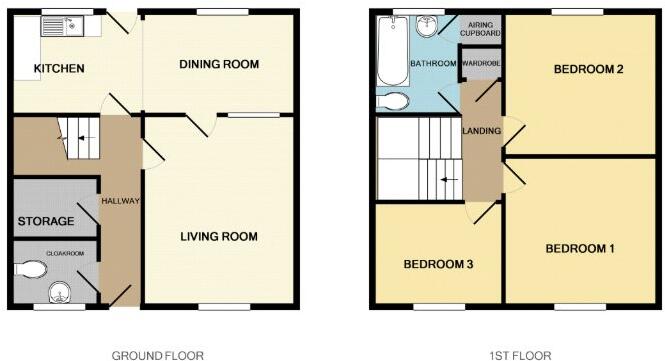 Spillers Close, Bridgwater, Somerset floorplan