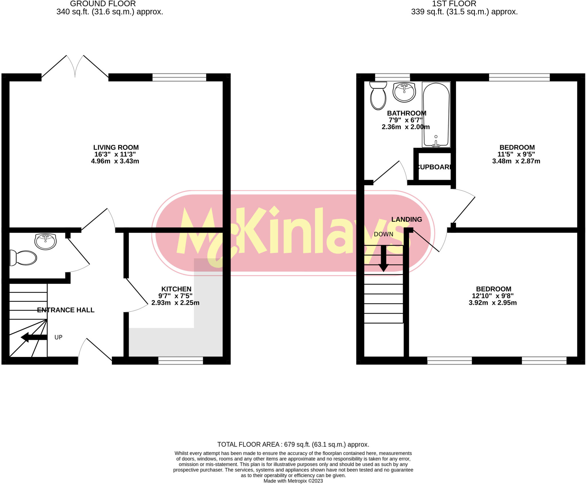 77 Monarch Road, TA18 floorplan