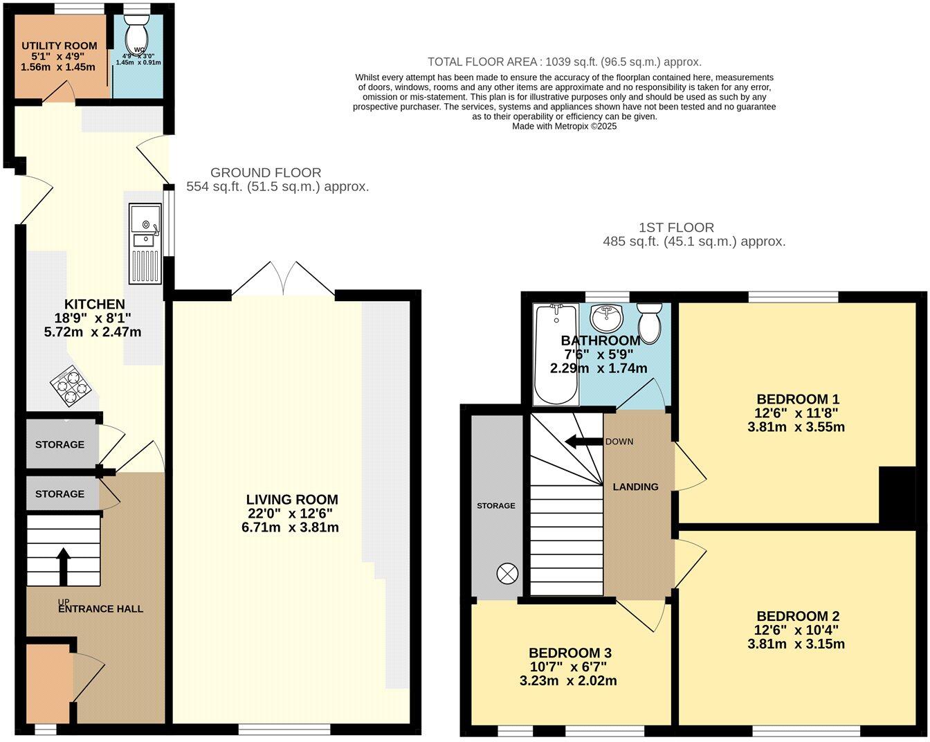 Trinity Avenue, Mildenhall, Bury St. Edmunds, Suffolk, IP28 floorplan