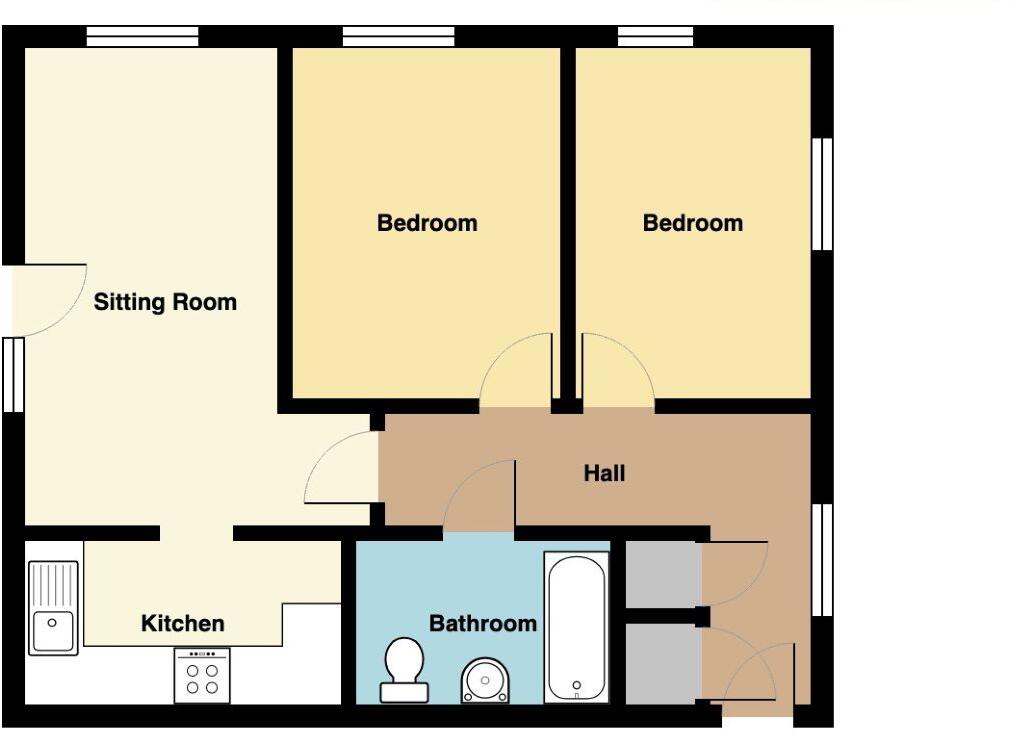 21 College Court, 3 Scholars Way, Gidea Park, Romford, Essex, RM2 5UQ floorplan