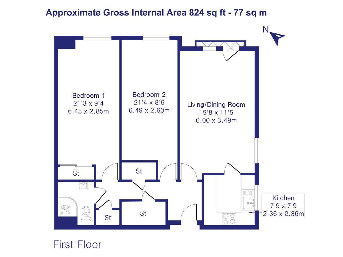 Linden Road, Bicester, OX26 floorplan