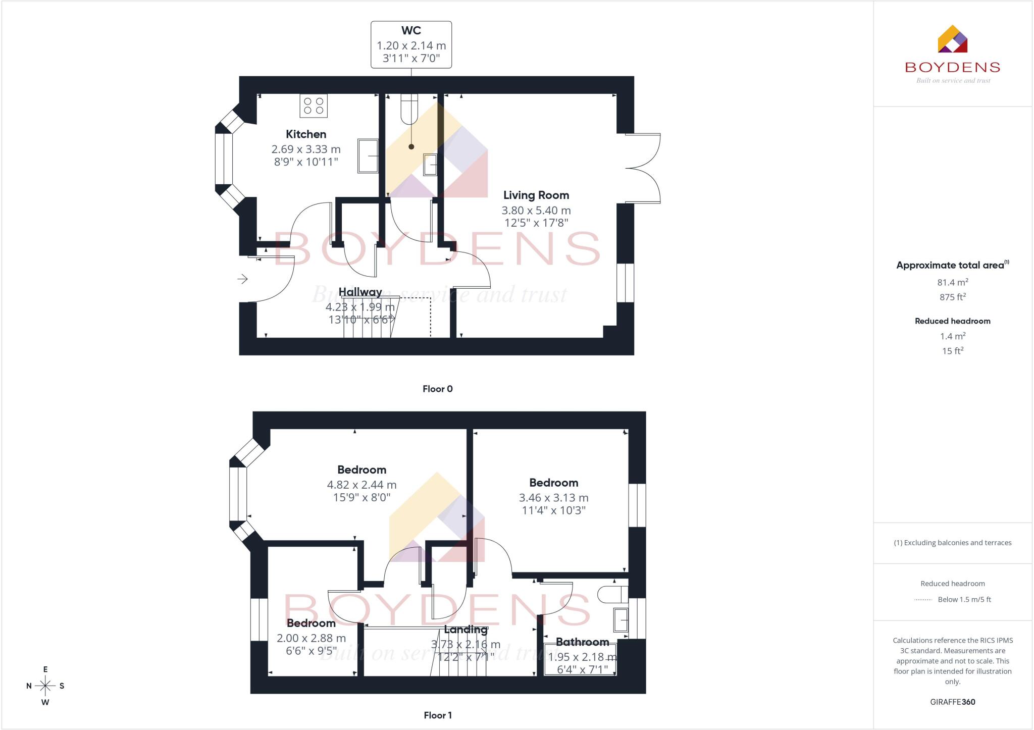 Garrison Parade, Colchester floorplan