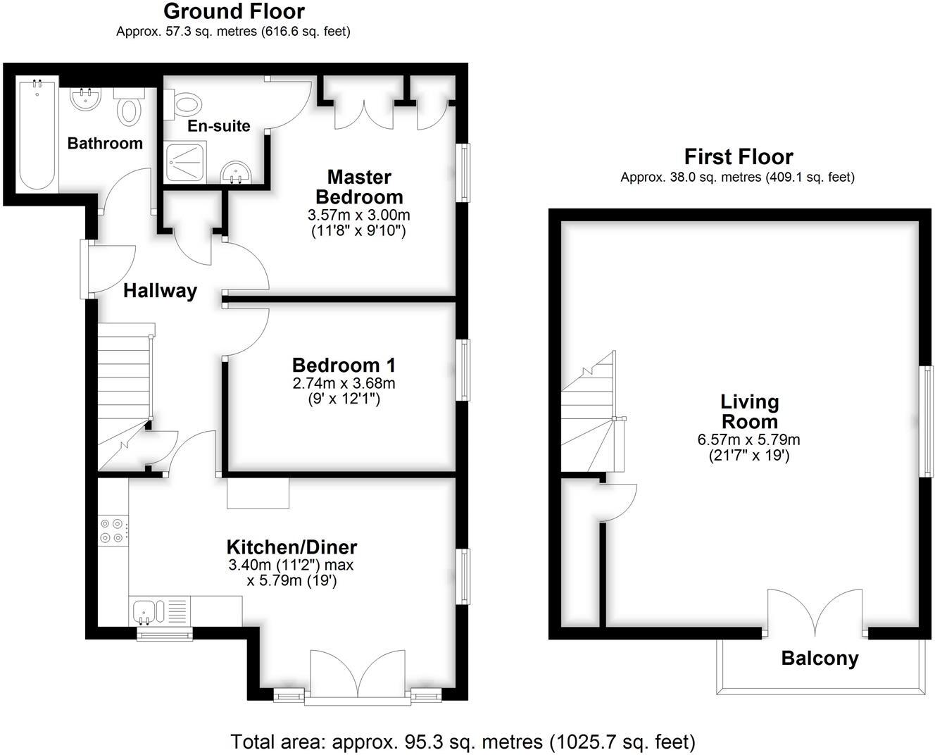 Burlington Road, Portishead floorplan