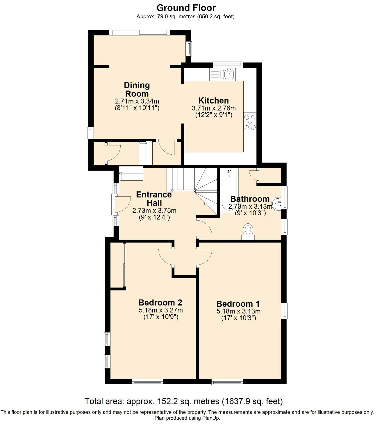HERONS REACH, West End, Glan Conwy, LL28 5SY floorplan