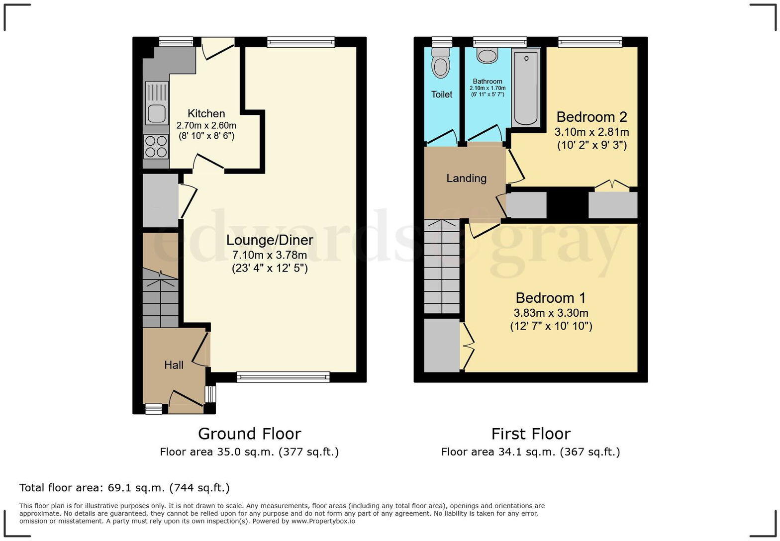 Yardley Wood Road, Billesley, Birmingham, B13 9LB floorplan