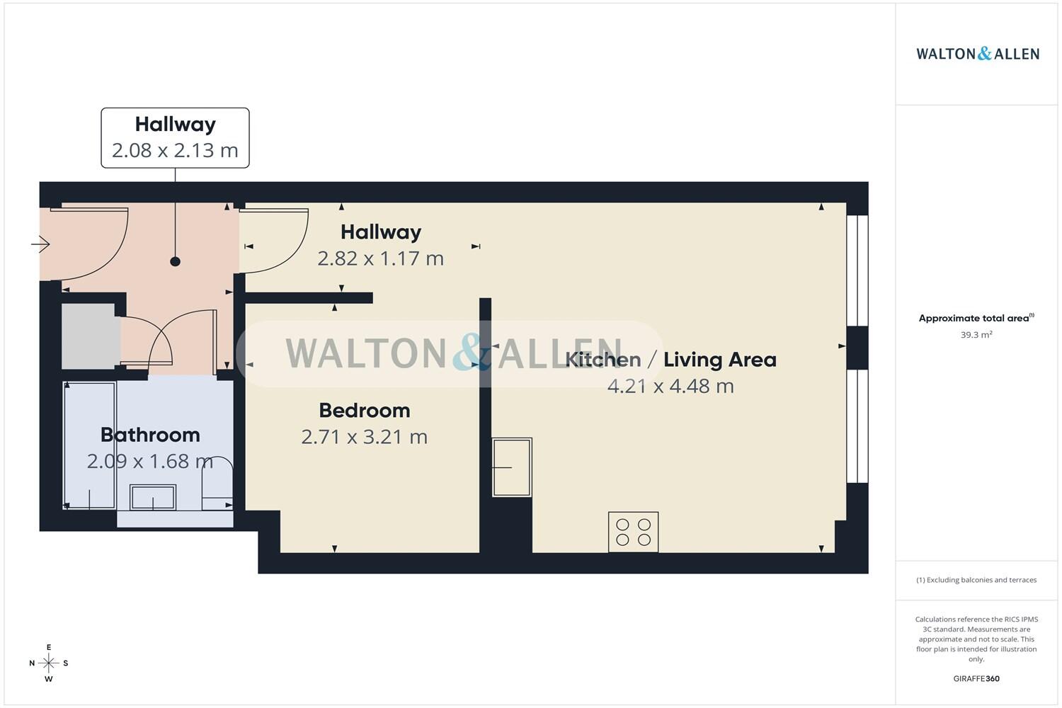 The Hicking Building, Queens Road, NG2 floorplan
