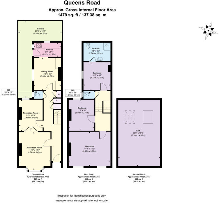 Queens Road - Bowes Park - London - N11 floorplan