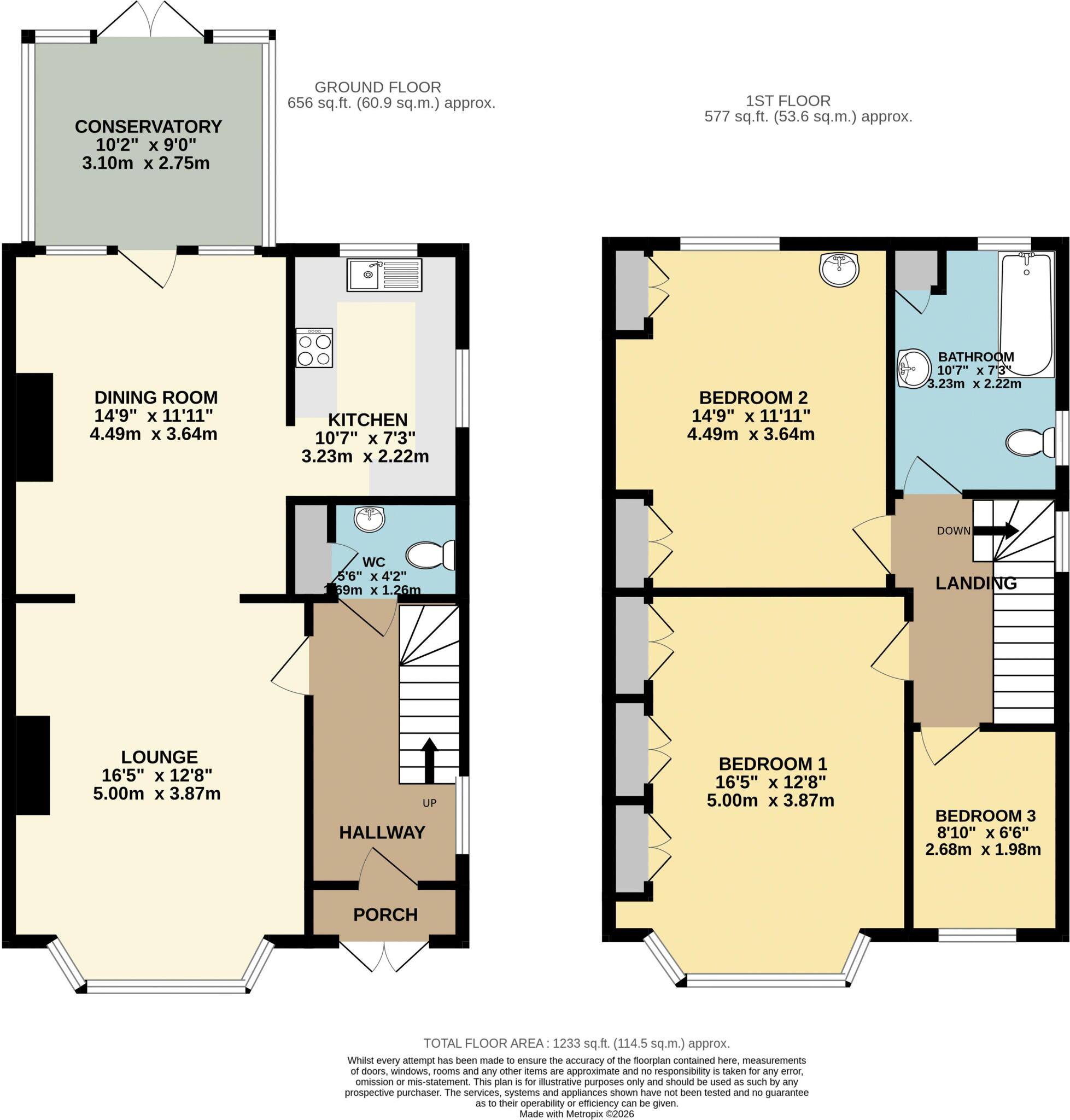 Tuckton Road, Tuckton floorplan