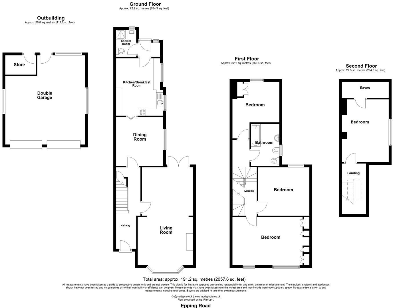 Epping Road, Roydon floorplan