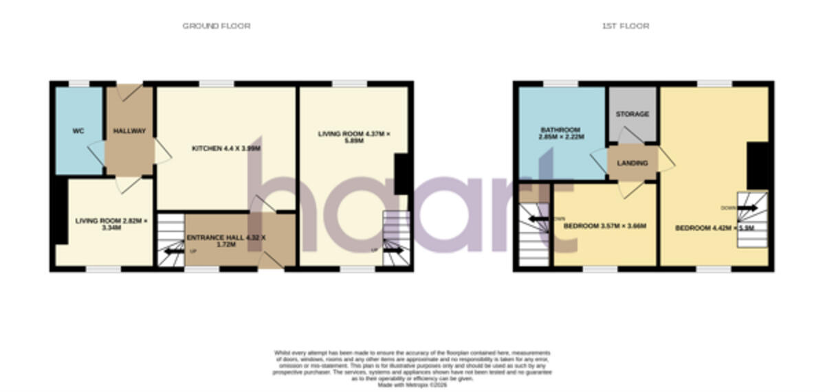 Forge Row, Blaenavon floorplan