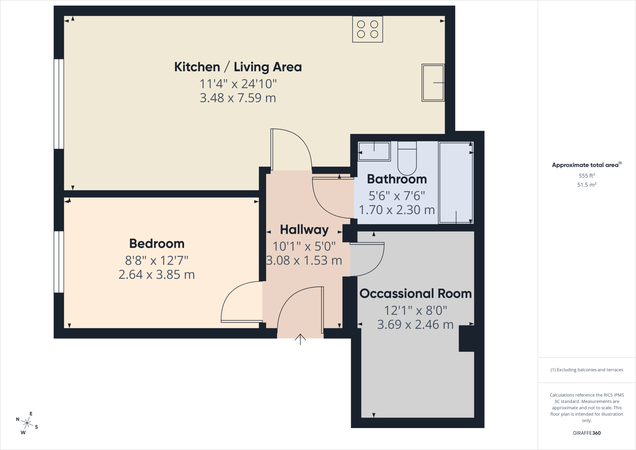 Rawson Buildings, 4 Rawson Road, Bradford, West Yorkshire, BD1 floorplan