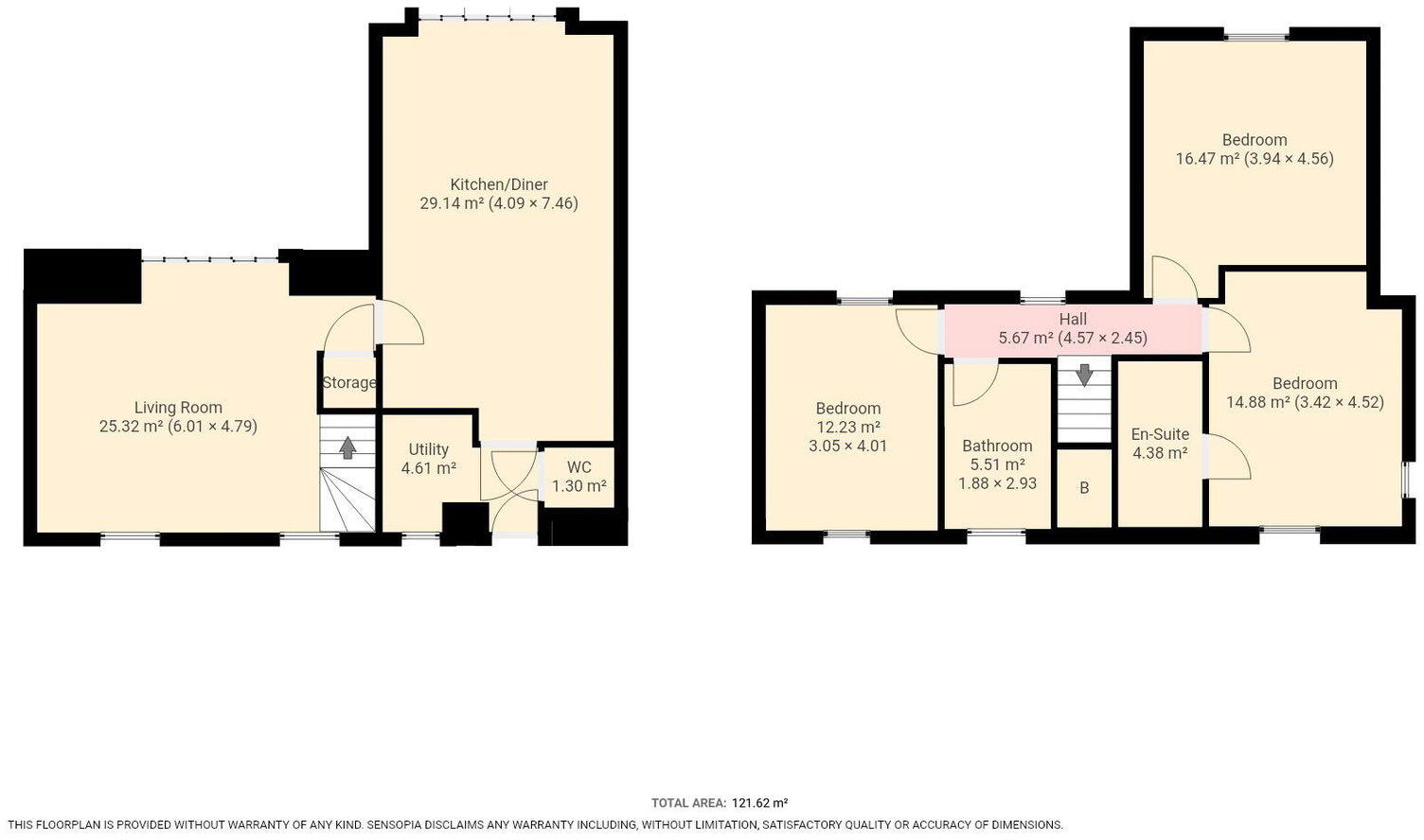 High Street, Braithwell, Rotherham, S66 7AW floorplan