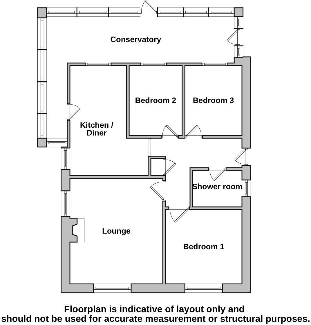 Wilton Avenue, Chapel St. Leonards, Skegness, PE24 5YN floorplan
