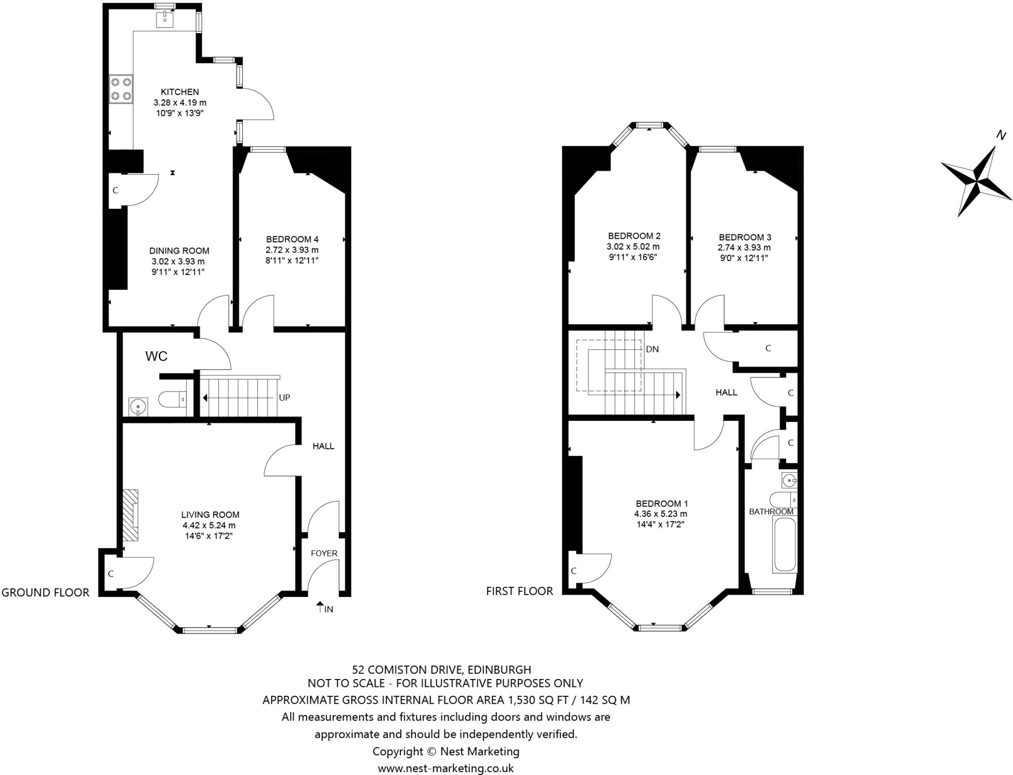 Comiston Drive, Edinburgh, Midlothian floorplan
