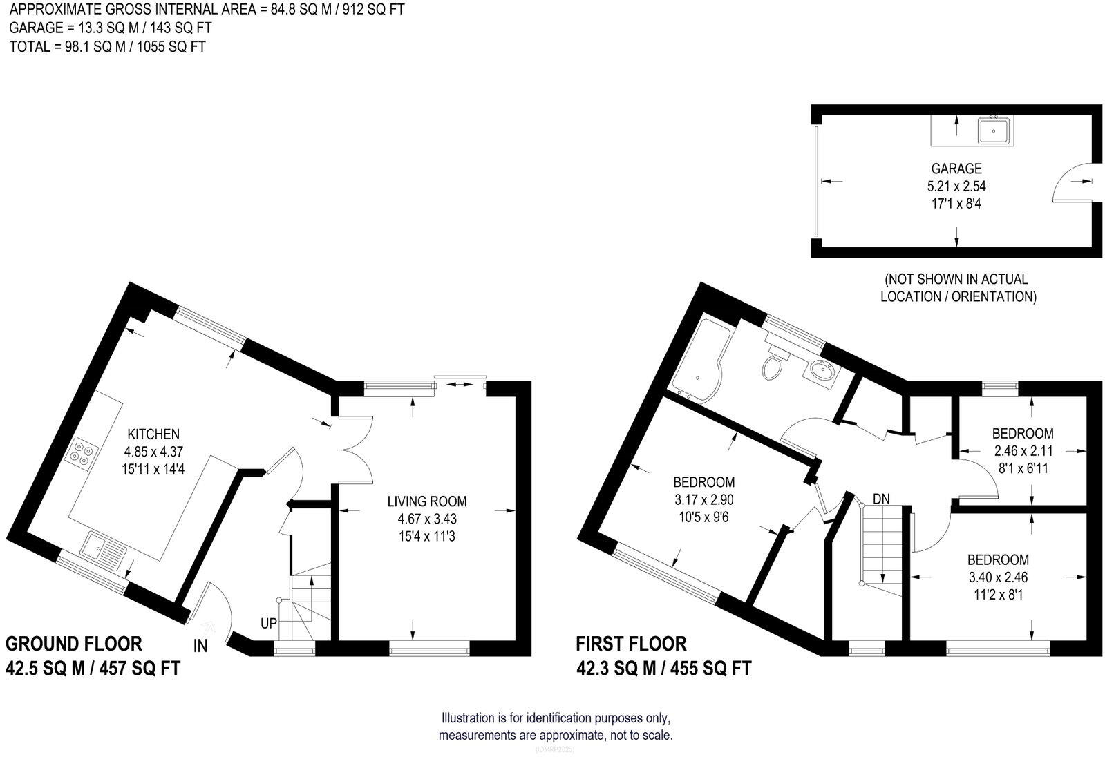 Kings Mews, Eckington floorplan