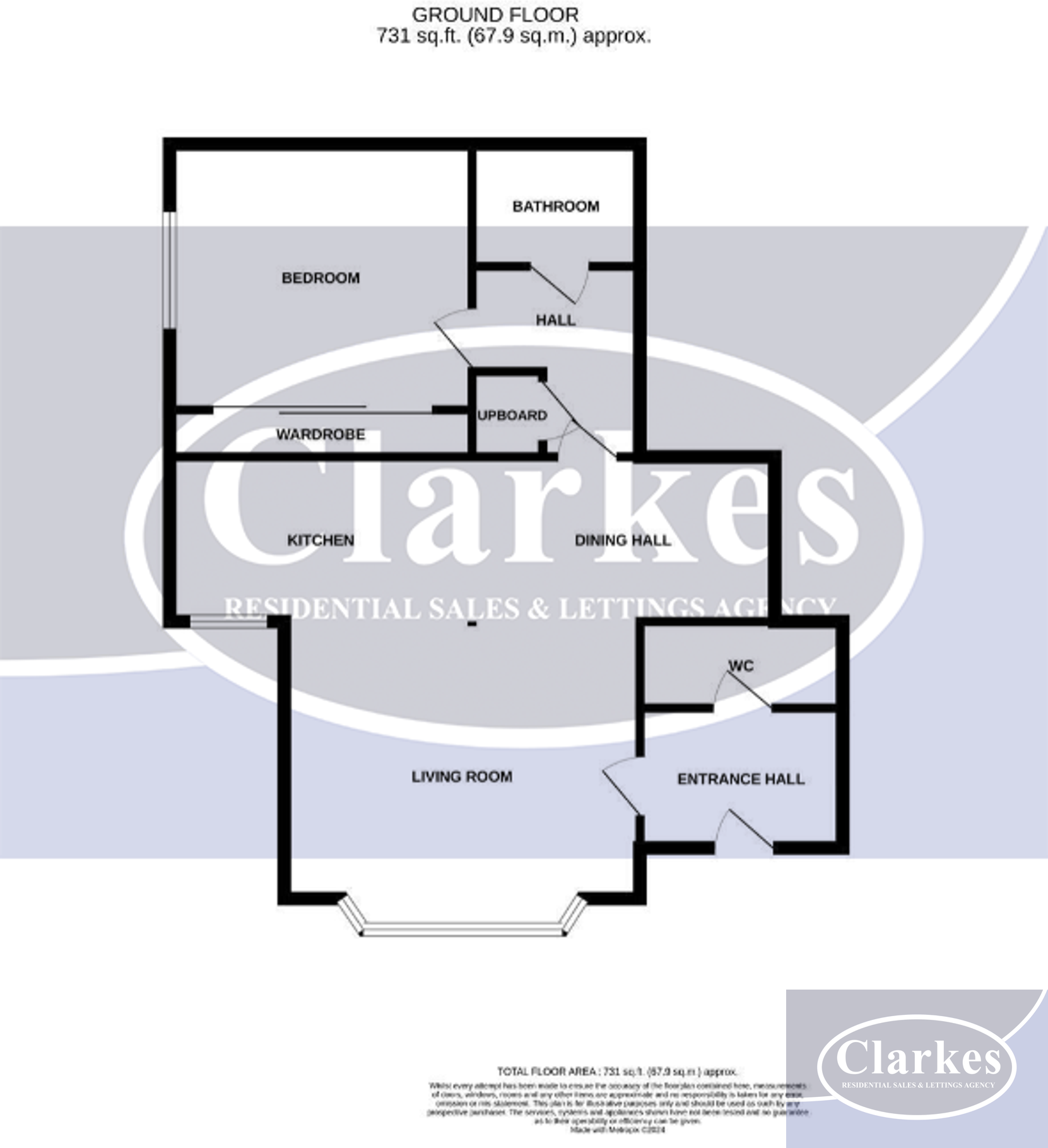 Frampton Mews, 6 Frampton Road, Bournemouth floorplan