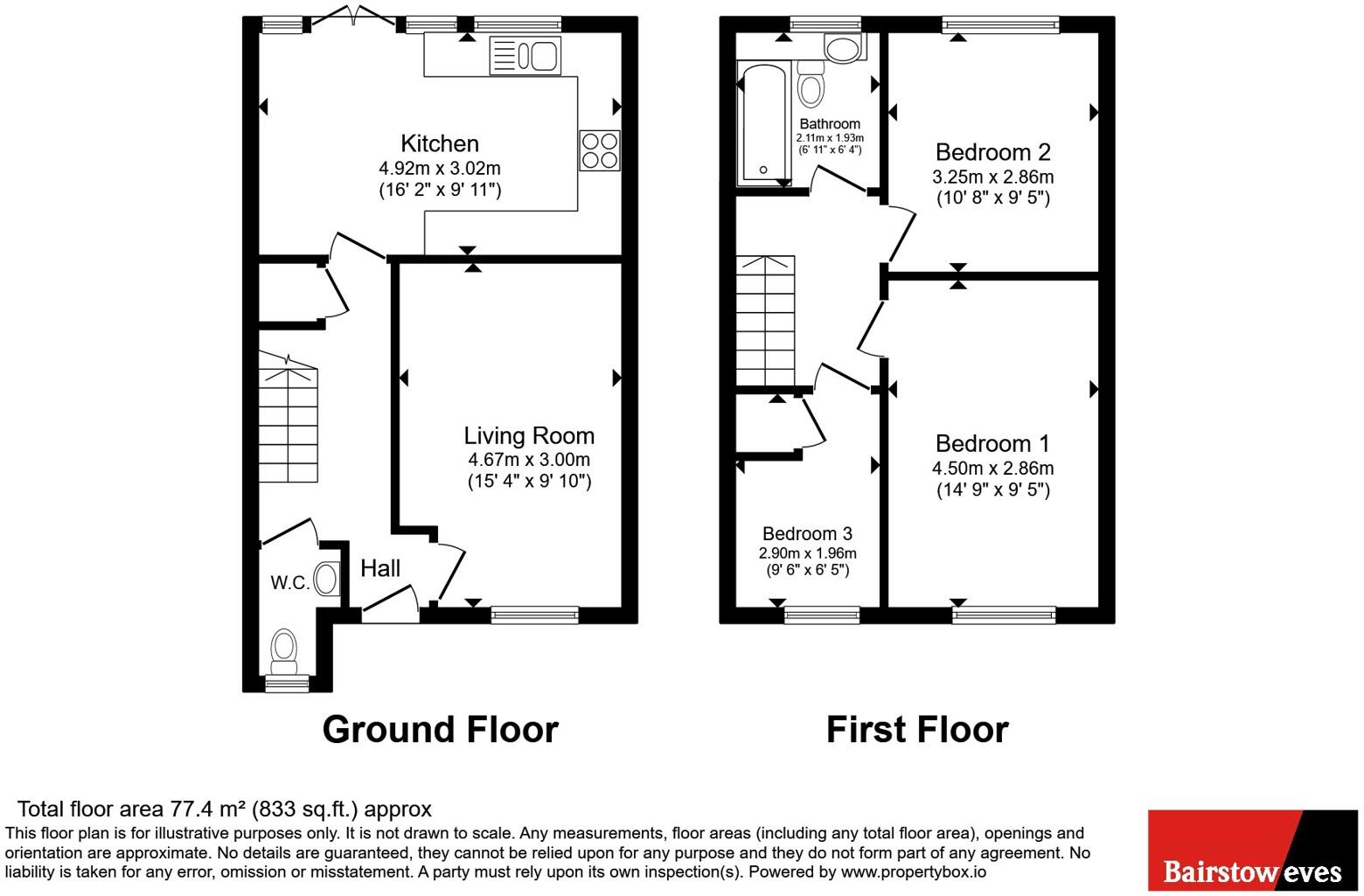 Poppyfield Close, Skellingthorpe, Lincoln, Lincolnshire, LN6 floorplan