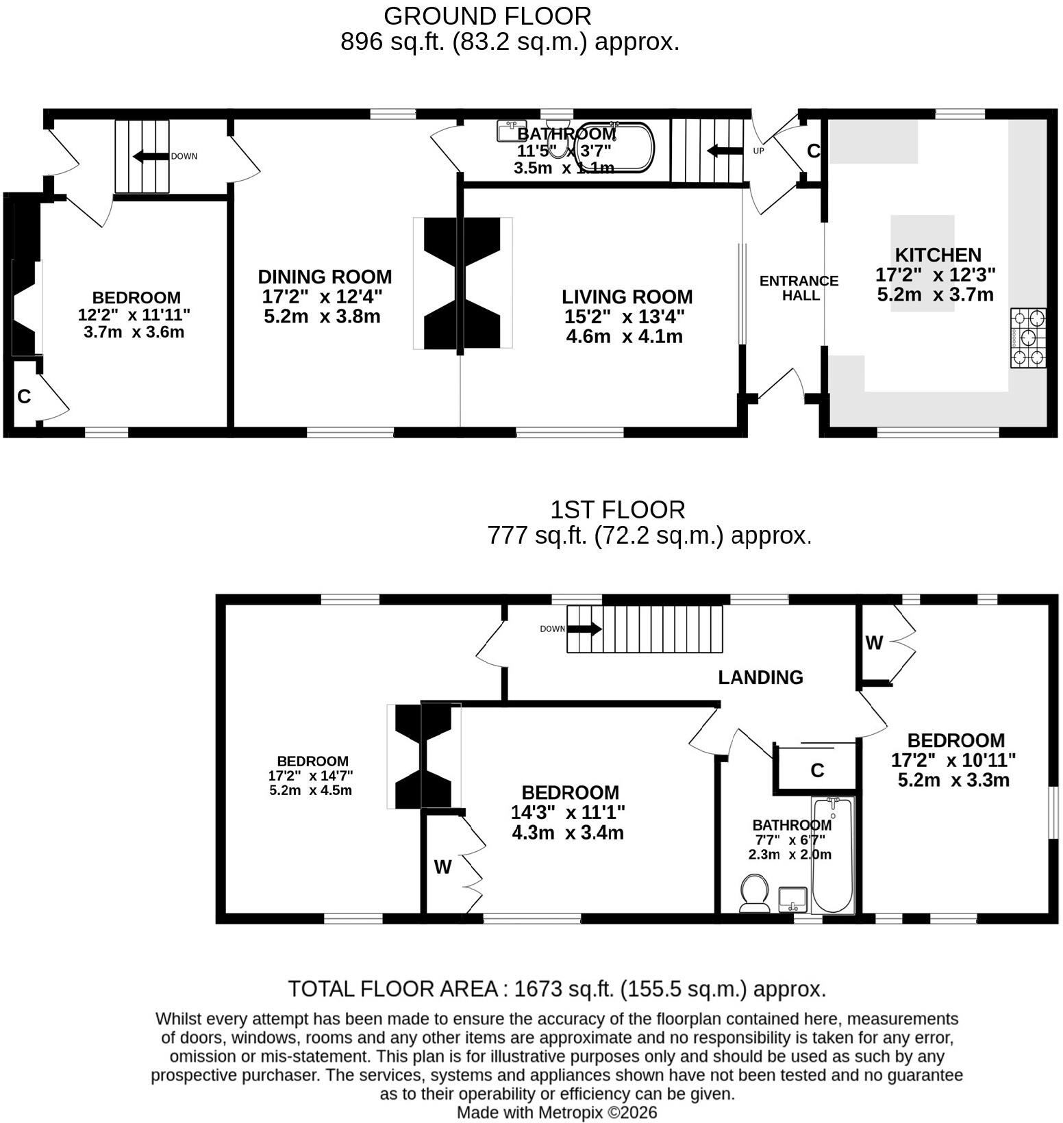 New Street, Woodbridge, Suffolk, IP12 floorplan