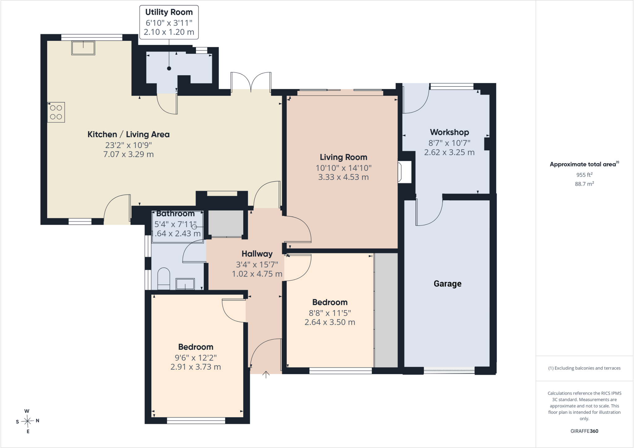 Chestnut Grove, Etwall floorplan