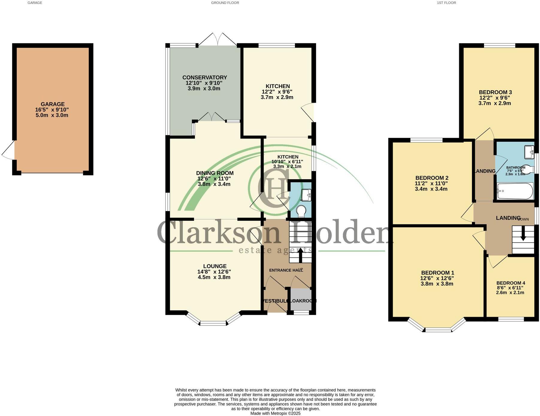 Tag Lane, Ingol, Preston, PR2 3TX floorplan