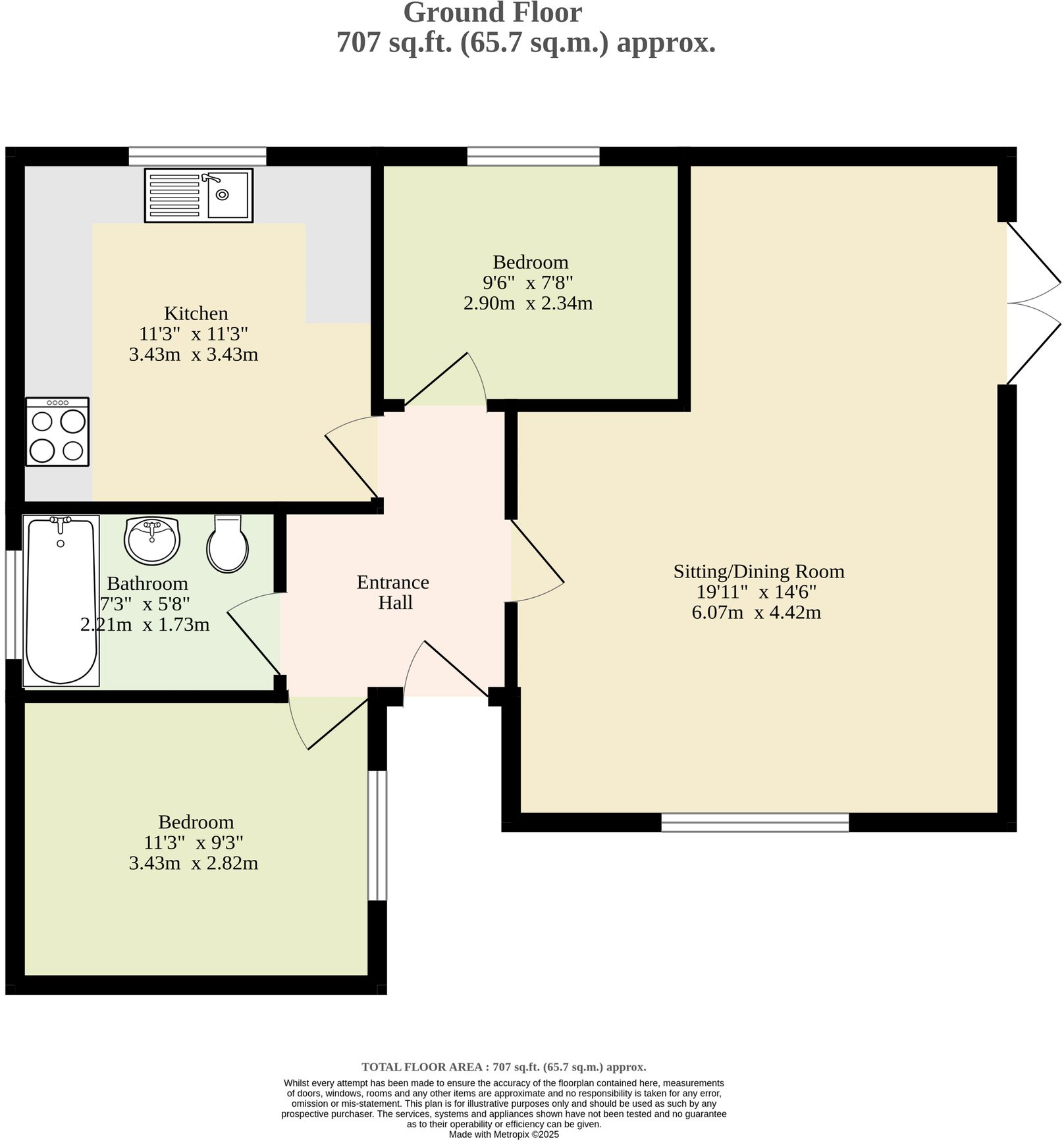 Sheldrick Place, Dereham floorplan