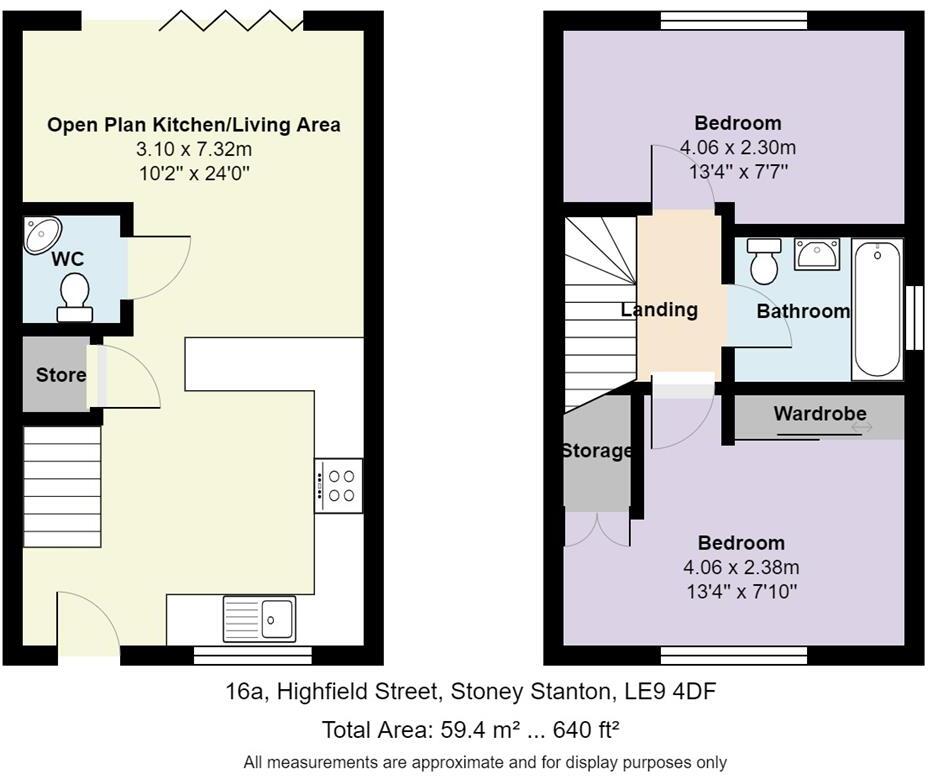 Highfield Street, Stoney Stanton, Leicester floorplan