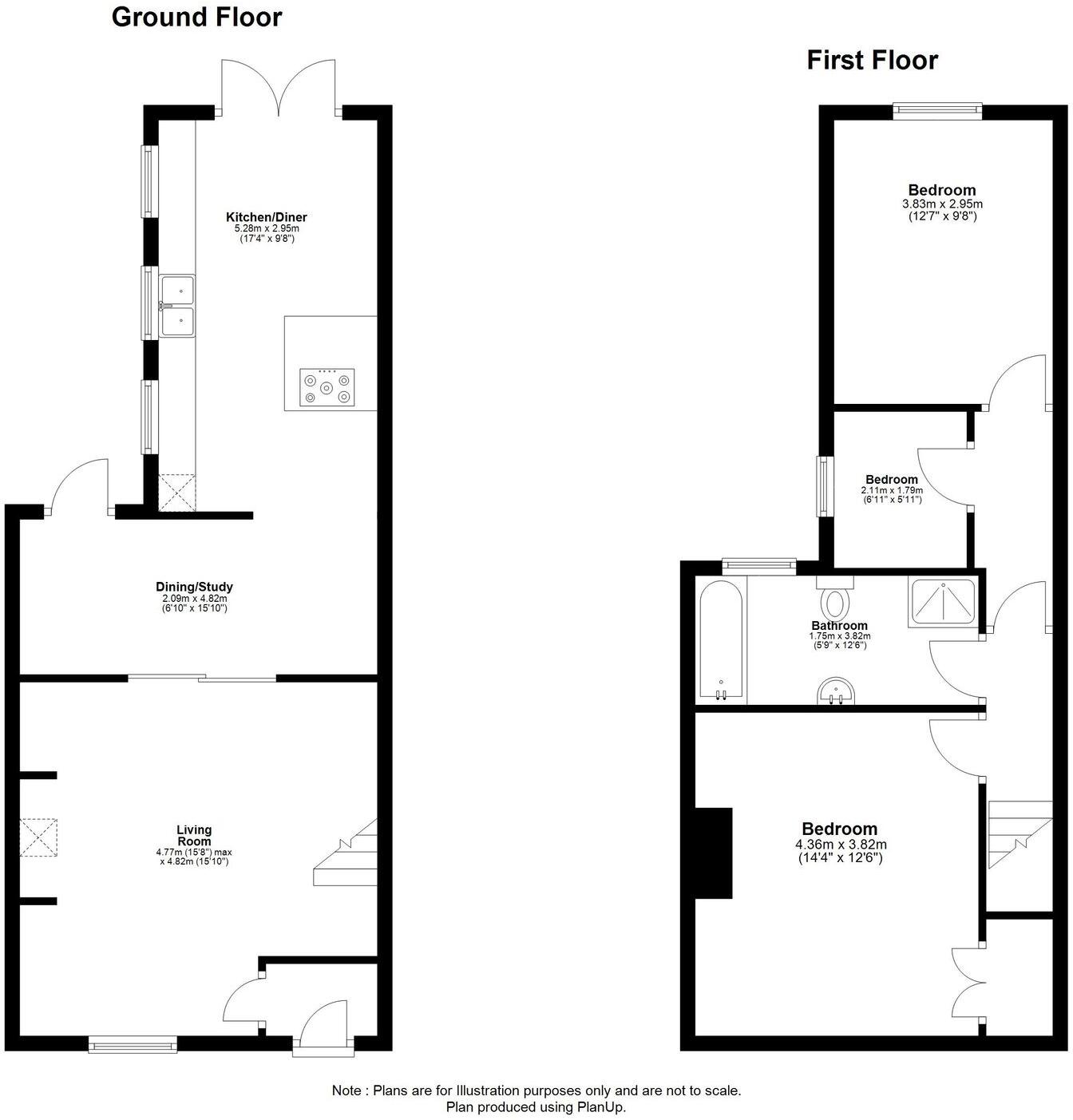 Church Chare, Whickham, NE16 floorplan