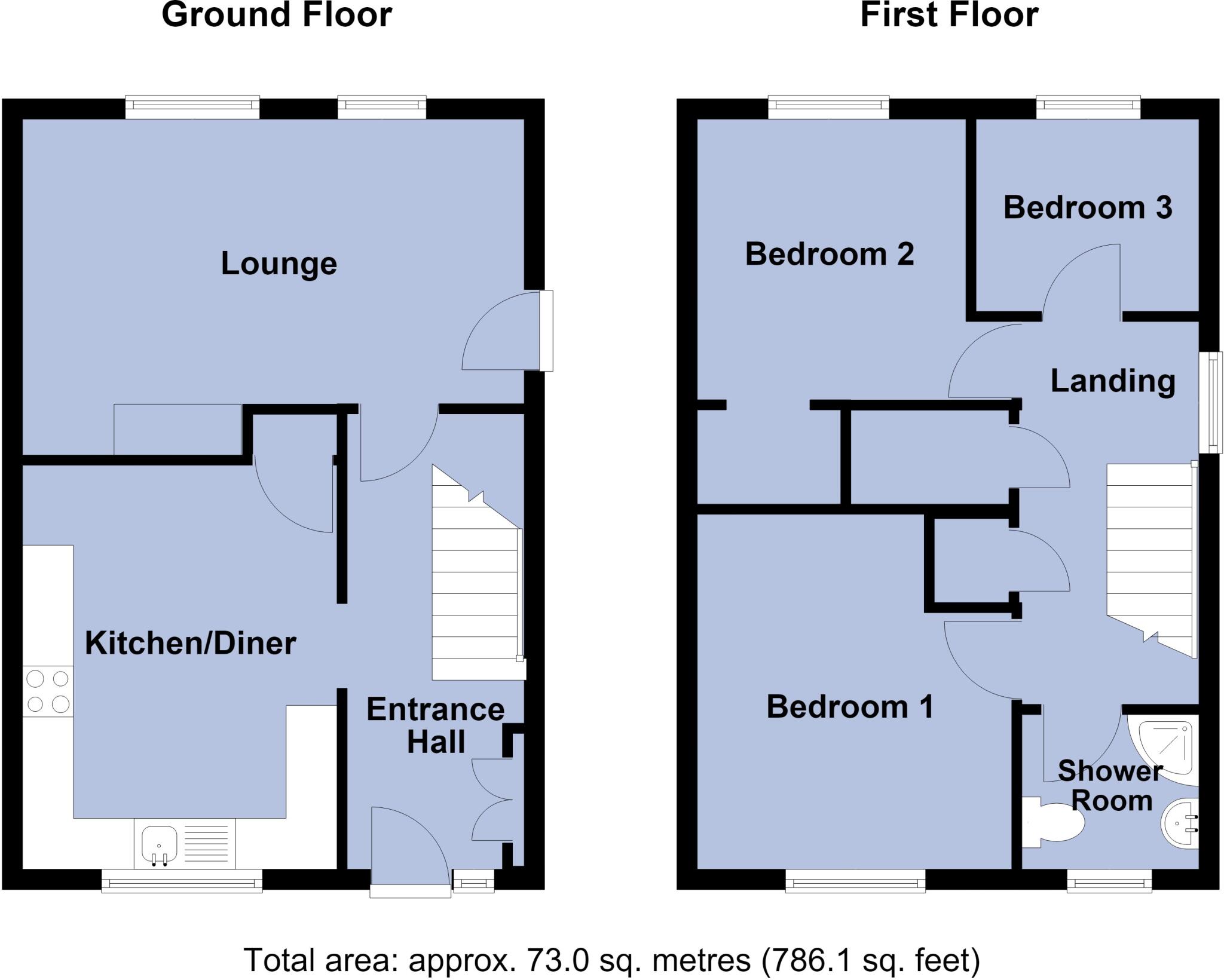 The Elms, Chatteris, Cambs, PE16 6JN floorplan