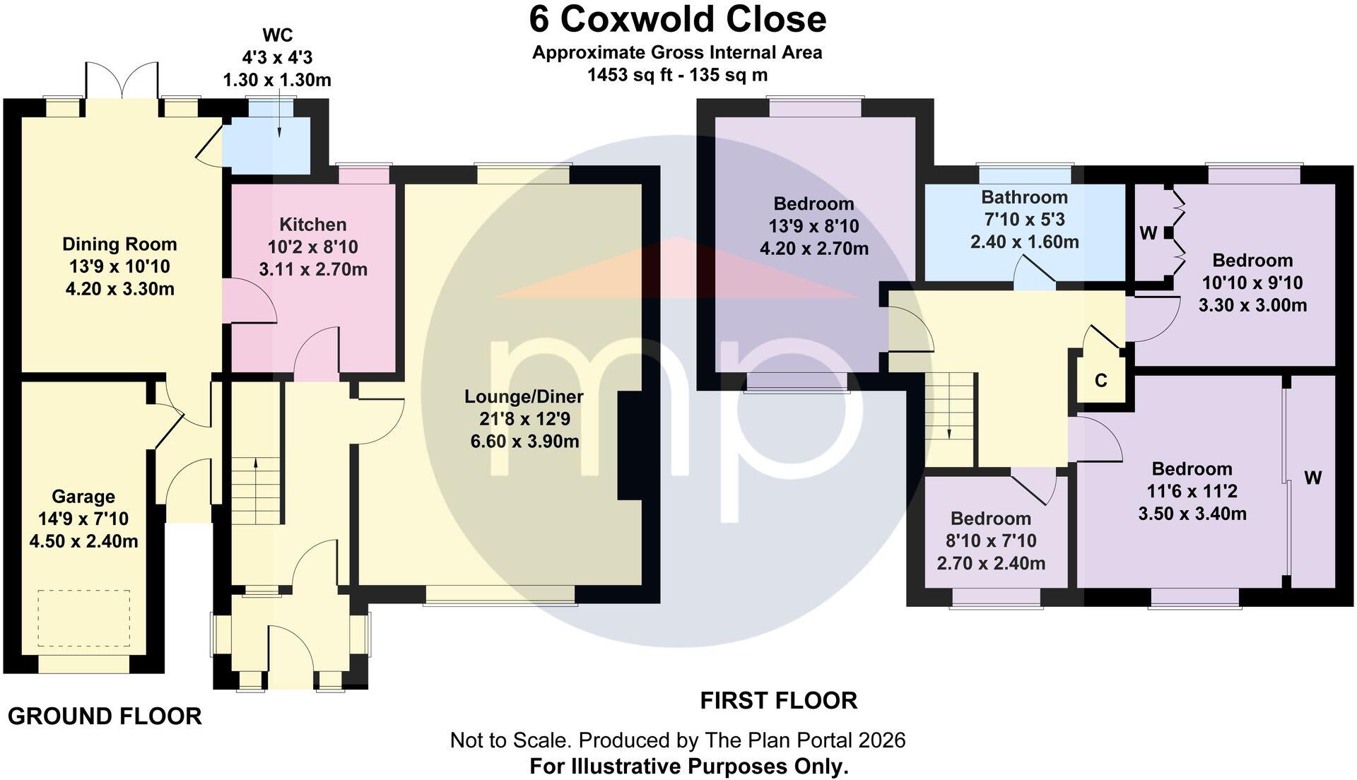 Coxwold Close, Middlesbrough, TS5 floorplan
